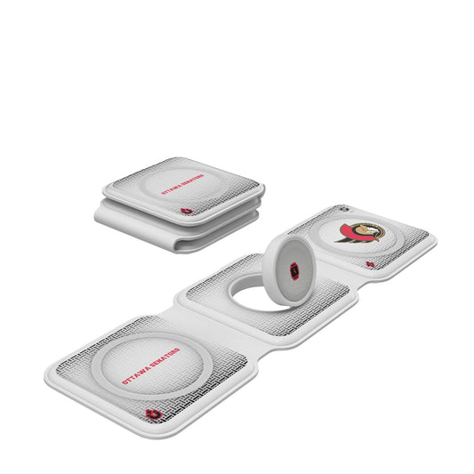 Ottawa Senators Linen Foldable 3 in 1 Charger