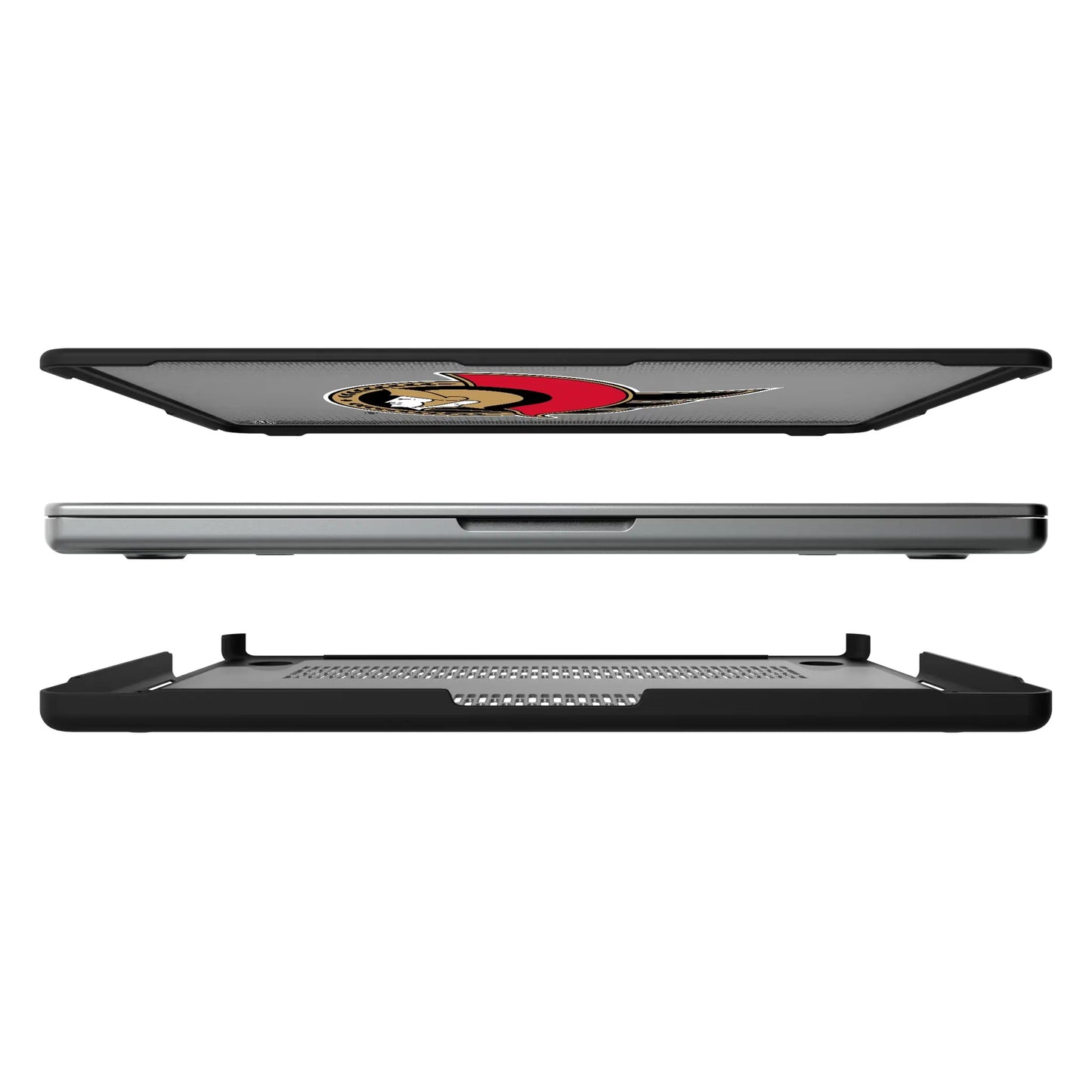 Ottawa Senators Linen Laptop Case for Apple MacBook