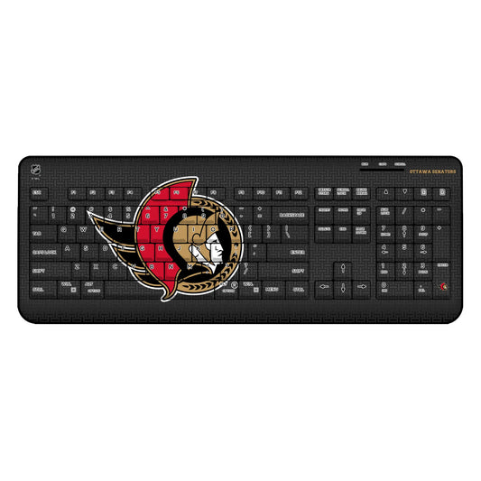 Ottawa Senators Linen Wireless USB Keyboard
