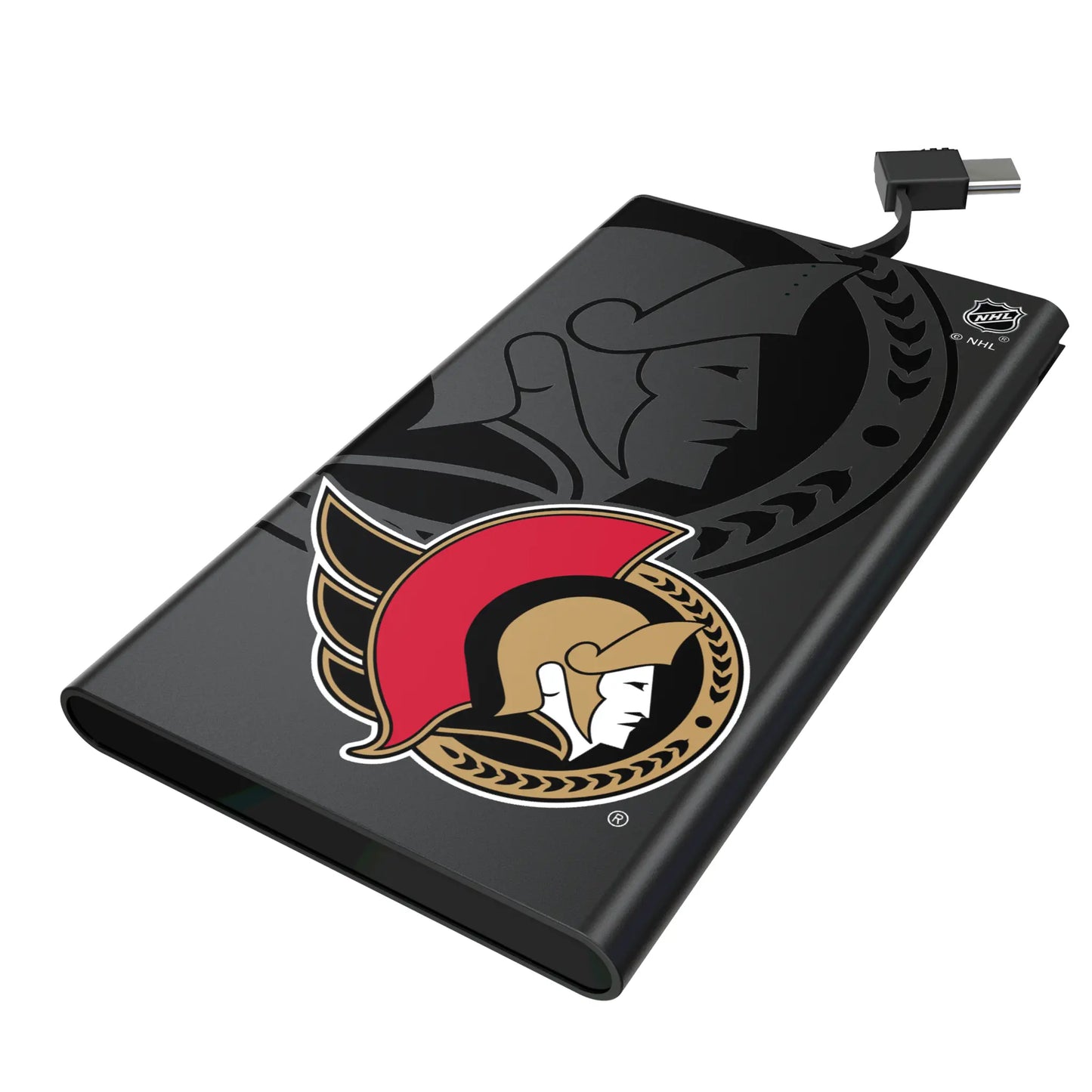 Ottawa Senators Monocolor Tilt 5000mAh Flat Powerbank