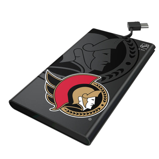 Ottawa Senators Monocolor Tilt 5000mAh Flat Powerbank