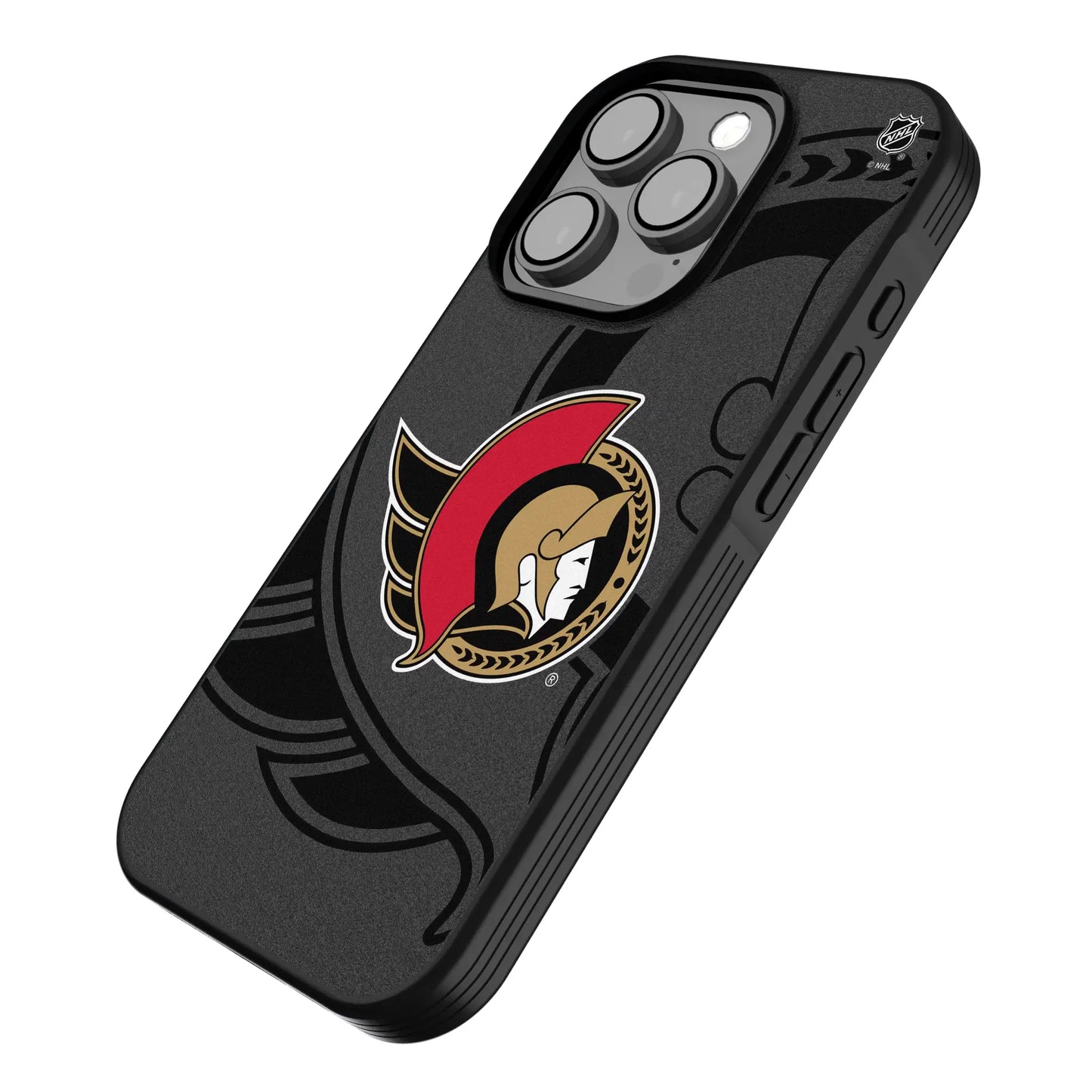 Ottawa Senators Monocolor Tilt Bump Phone Case for Apple iPhone