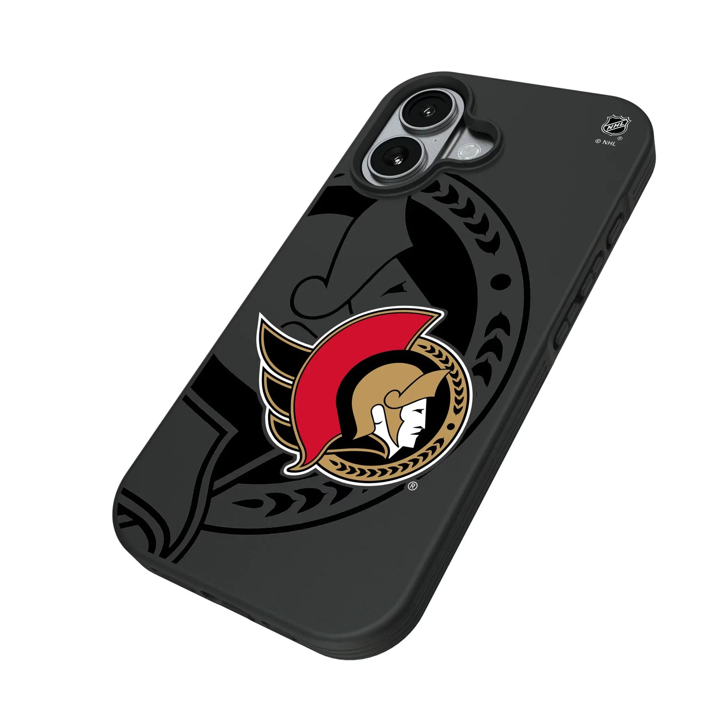 Ottawa Senators Monocolor Tilt Bump Phone Case for Apple iPhone