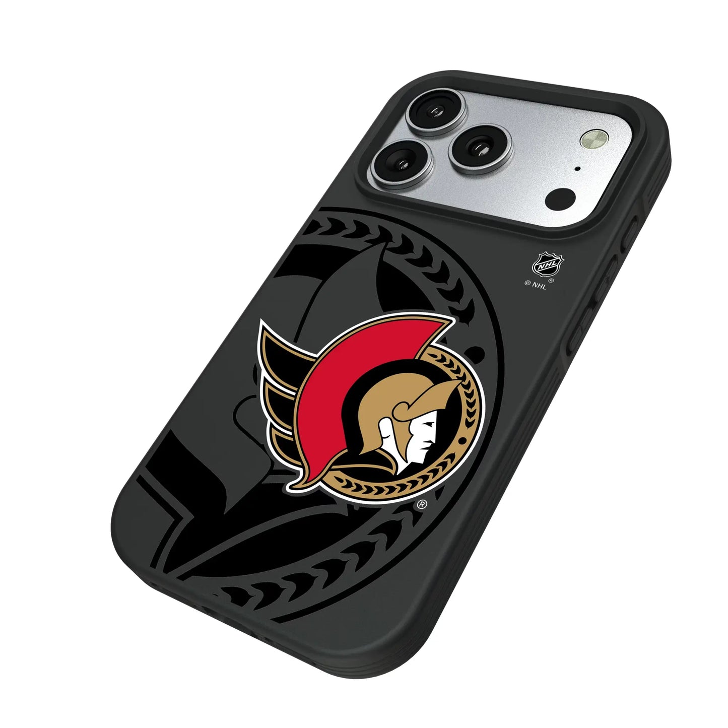 Ottawa Senators Monocolor Tilt Bump Phone Case for Apple iPhone