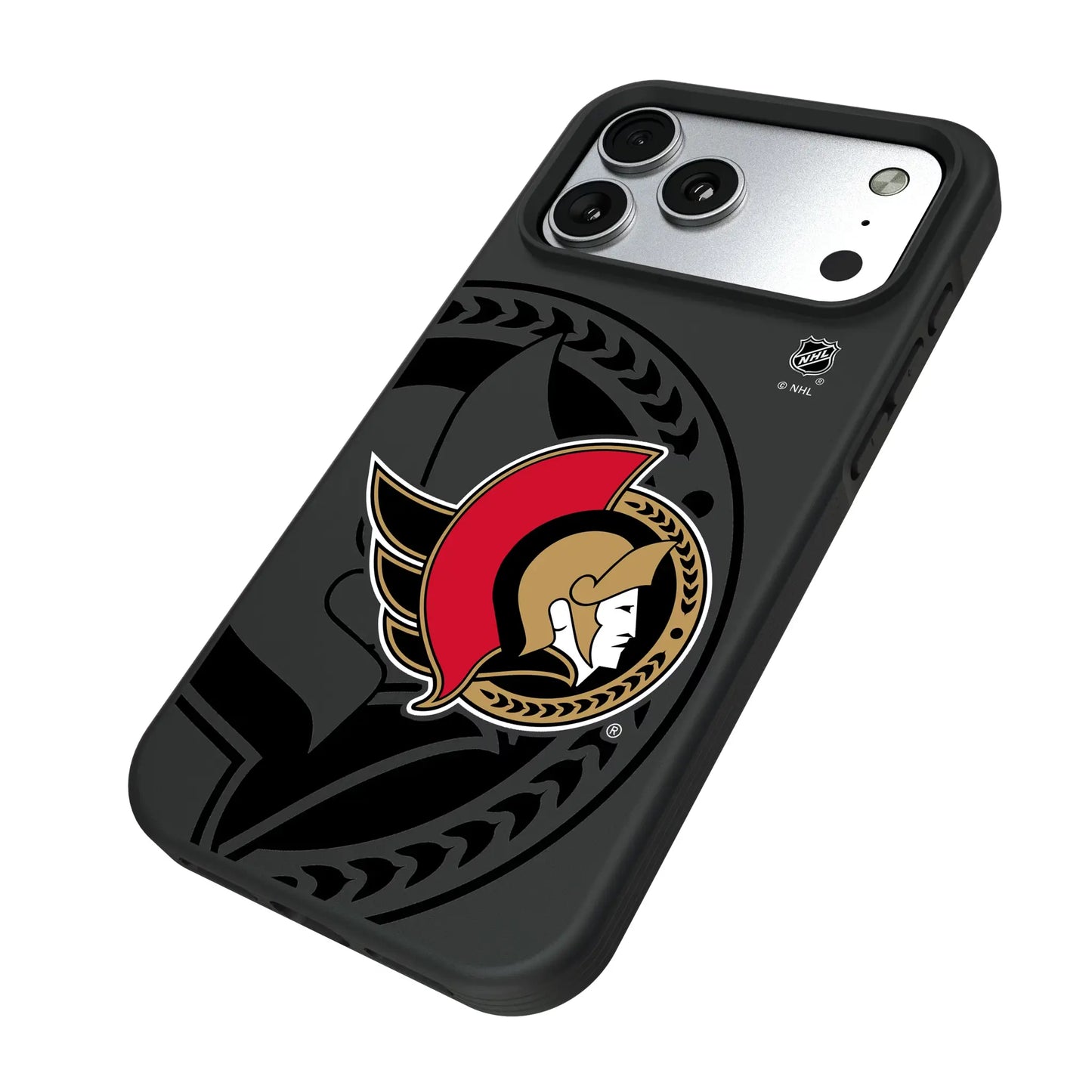Ottawa Senators Monocolor Tilt Bump Phone Case for Apple iPhone