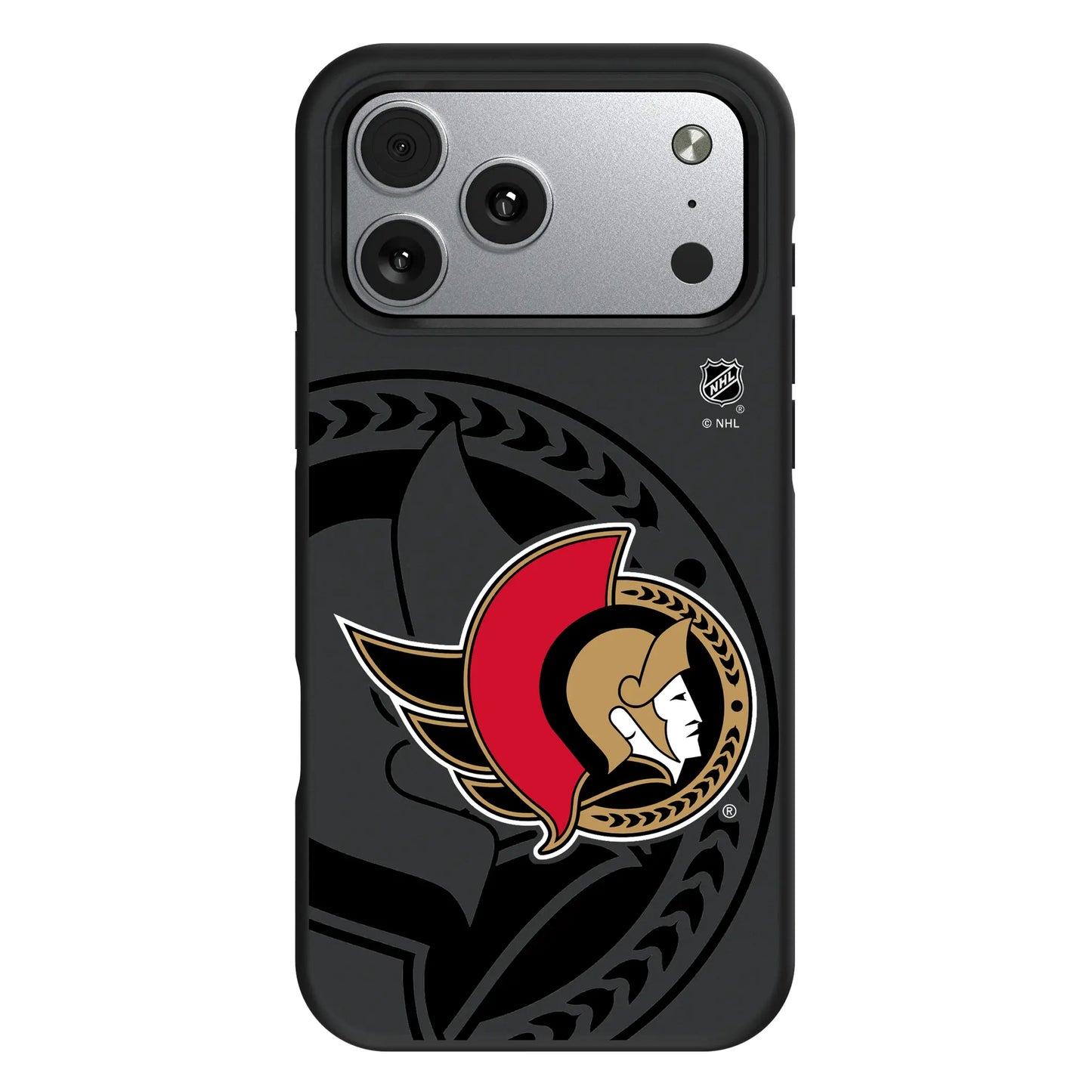 Ottawa Senators Monocolor Tilt Bump Phone Case for Apple iPhone