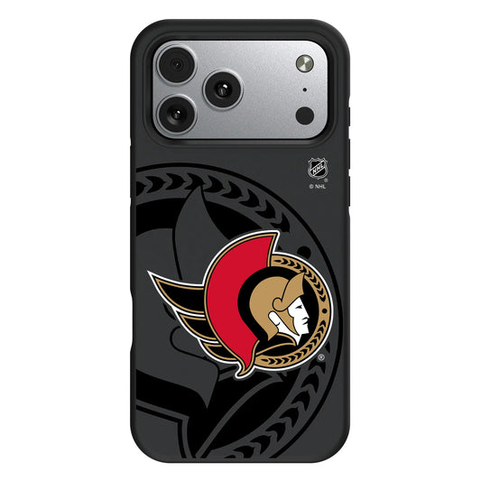 Ottawa Senators Monocolor Tilt Bump Phone Case for Apple iPhone