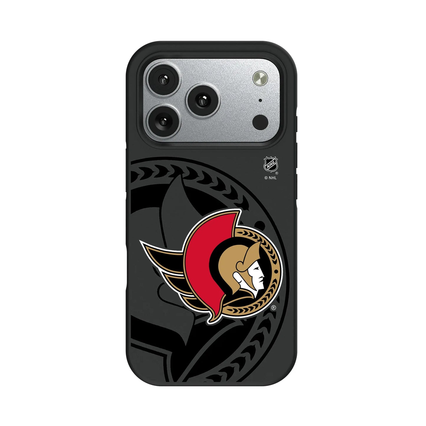 Ottawa Senators Monocolor Tilt Bump Phone Case for Apple iPhone
