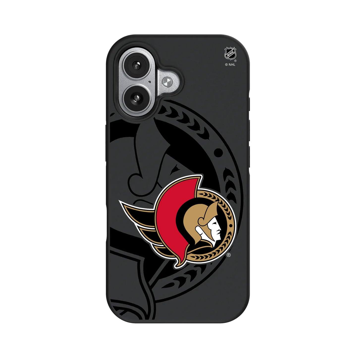 Ottawa Senators Monocolor Tilt Bump Phone Case for Apple iPhone
