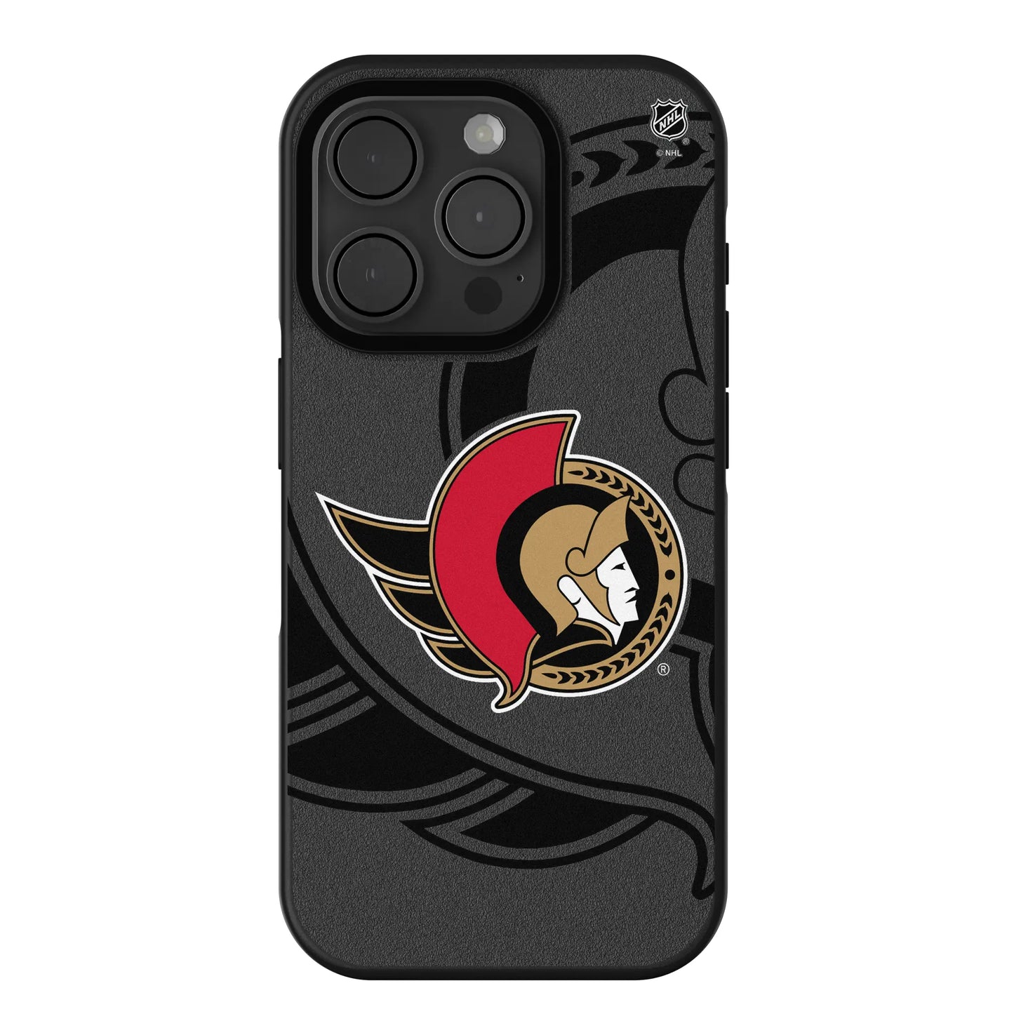 Ottawa Senators Monocolor Tilt Bump Phone Case for Apple iPhone