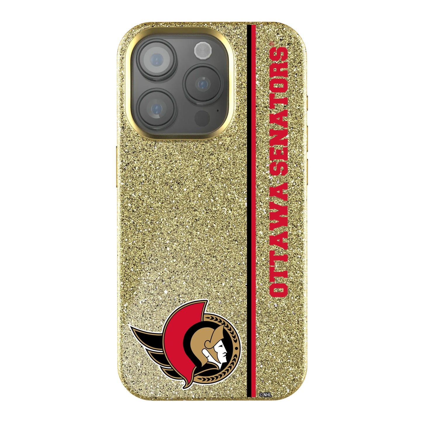 Ottawa Senators Sidebar Bling Phone Case for Apple iPhone