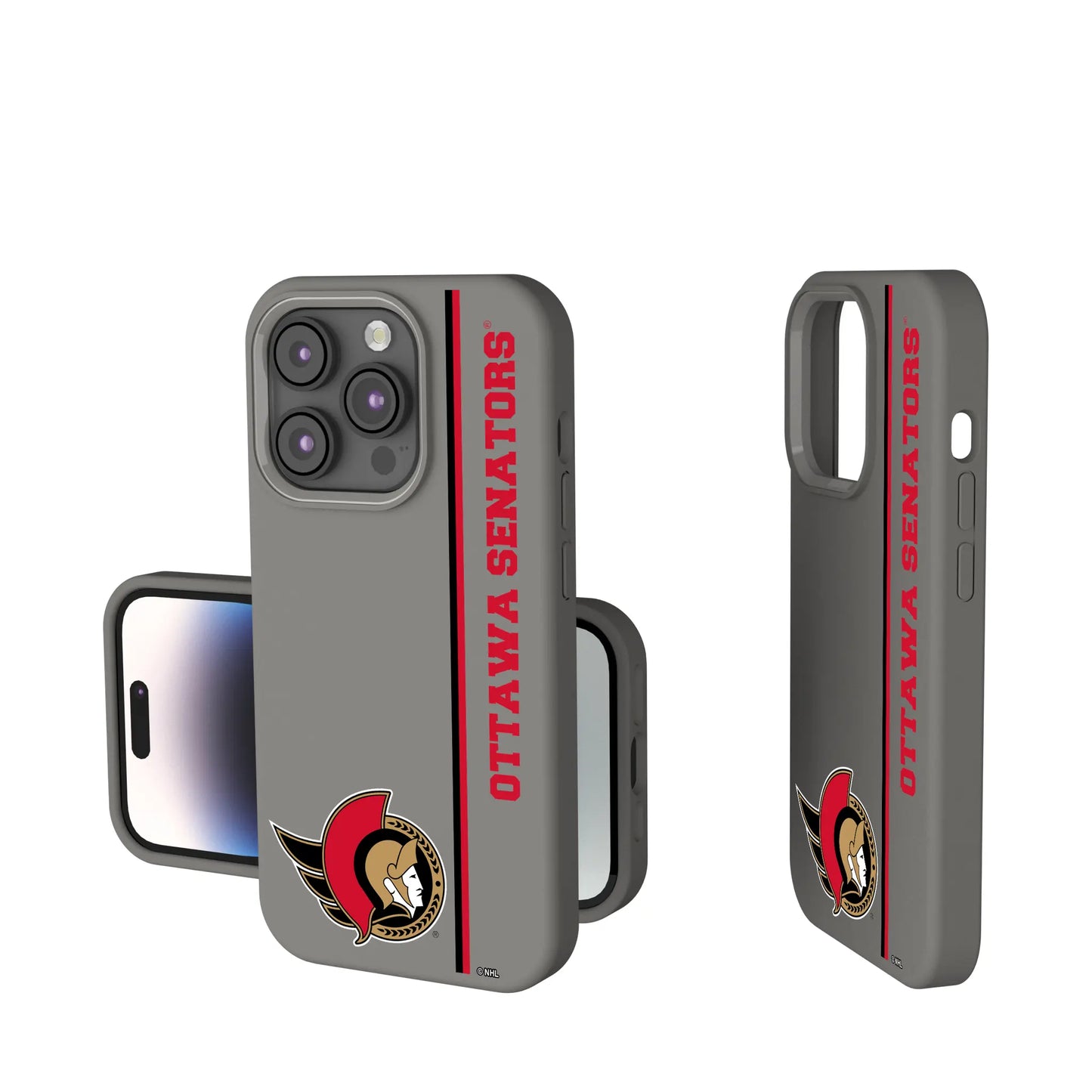 Ottawa Senators Sidebar Soft Touch Phone Case for Apple iPhone