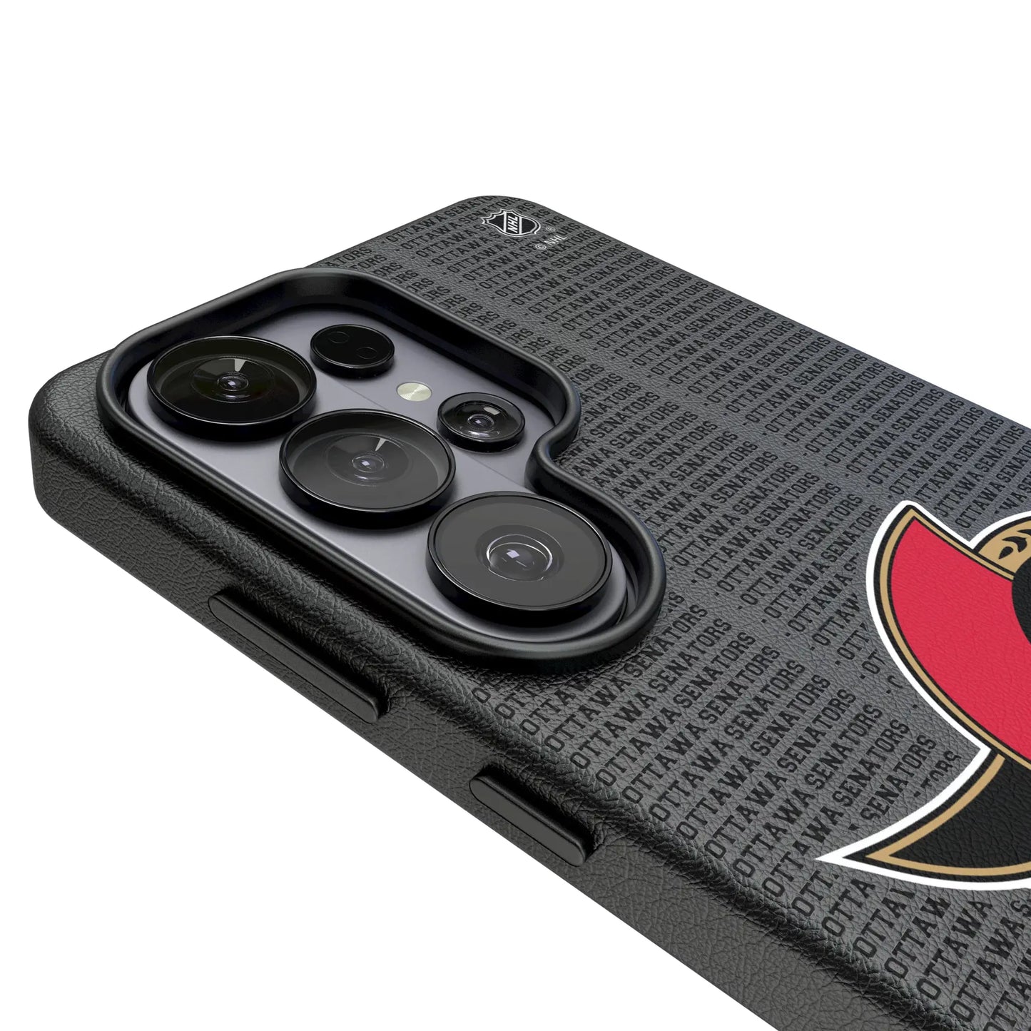 Ottawa Senators Text Backdrop MagSafe Compatible Phone Case for Samsung Galaxy