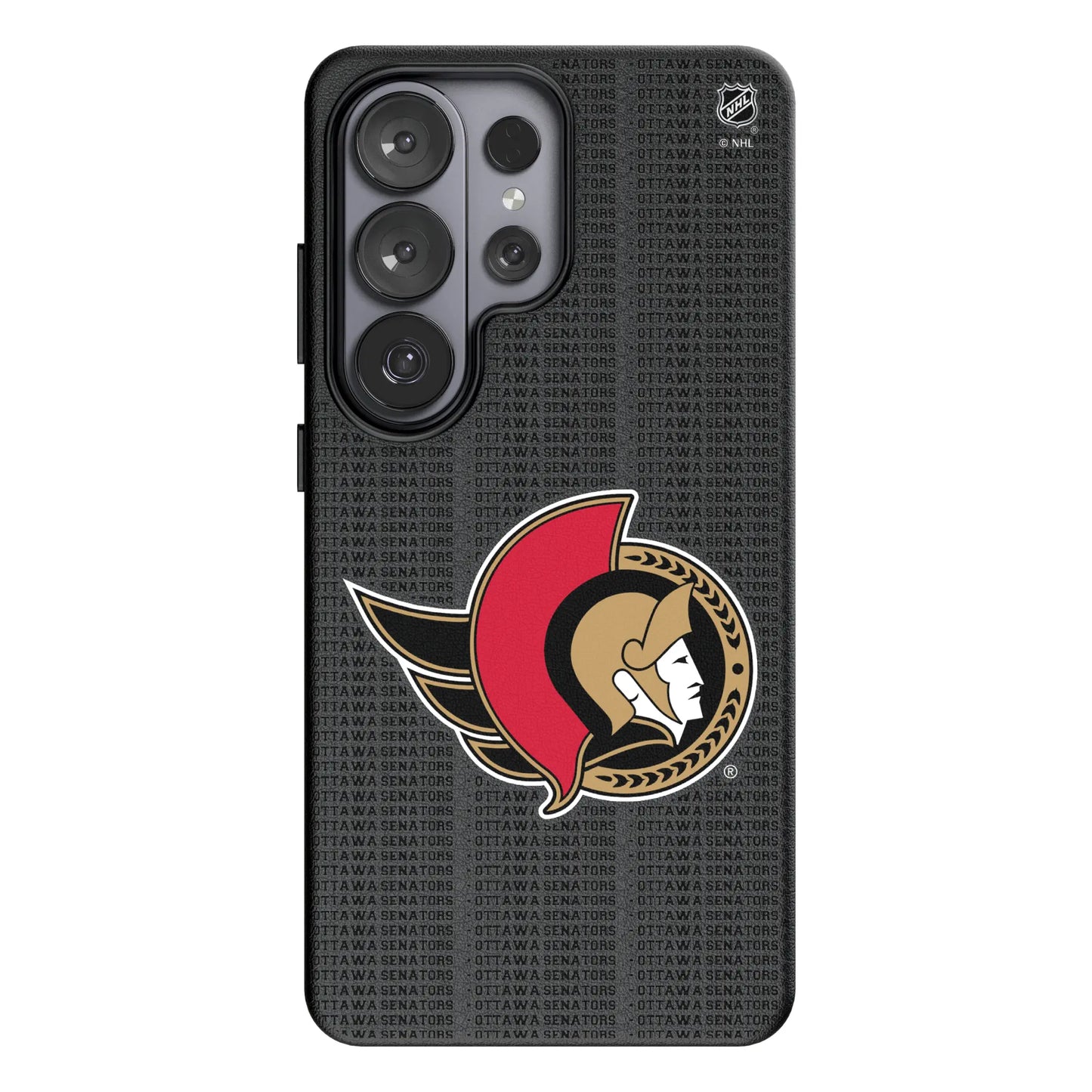 Ottawa Senators Text Backdrop MagSafe Compatible Phone Case for Samsung Galaxy