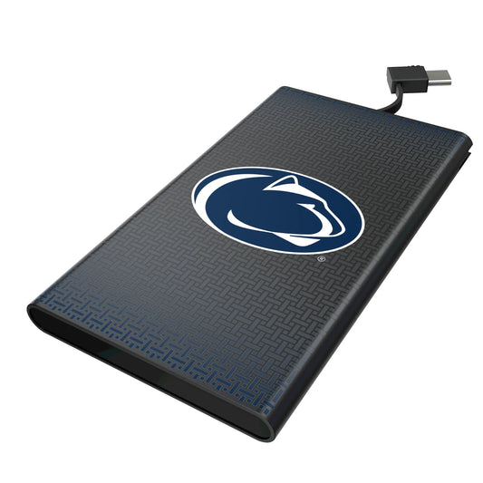 Pennsylvania State University Nittany Lions Linen 5000mAh Flat Powerbank