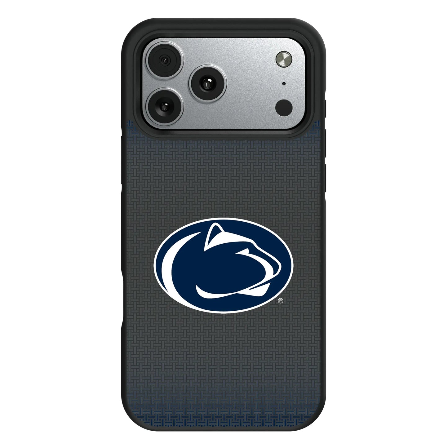 Pennsylvania State University Nittany Lions Linen Bump Phone Case for Apple iPhone