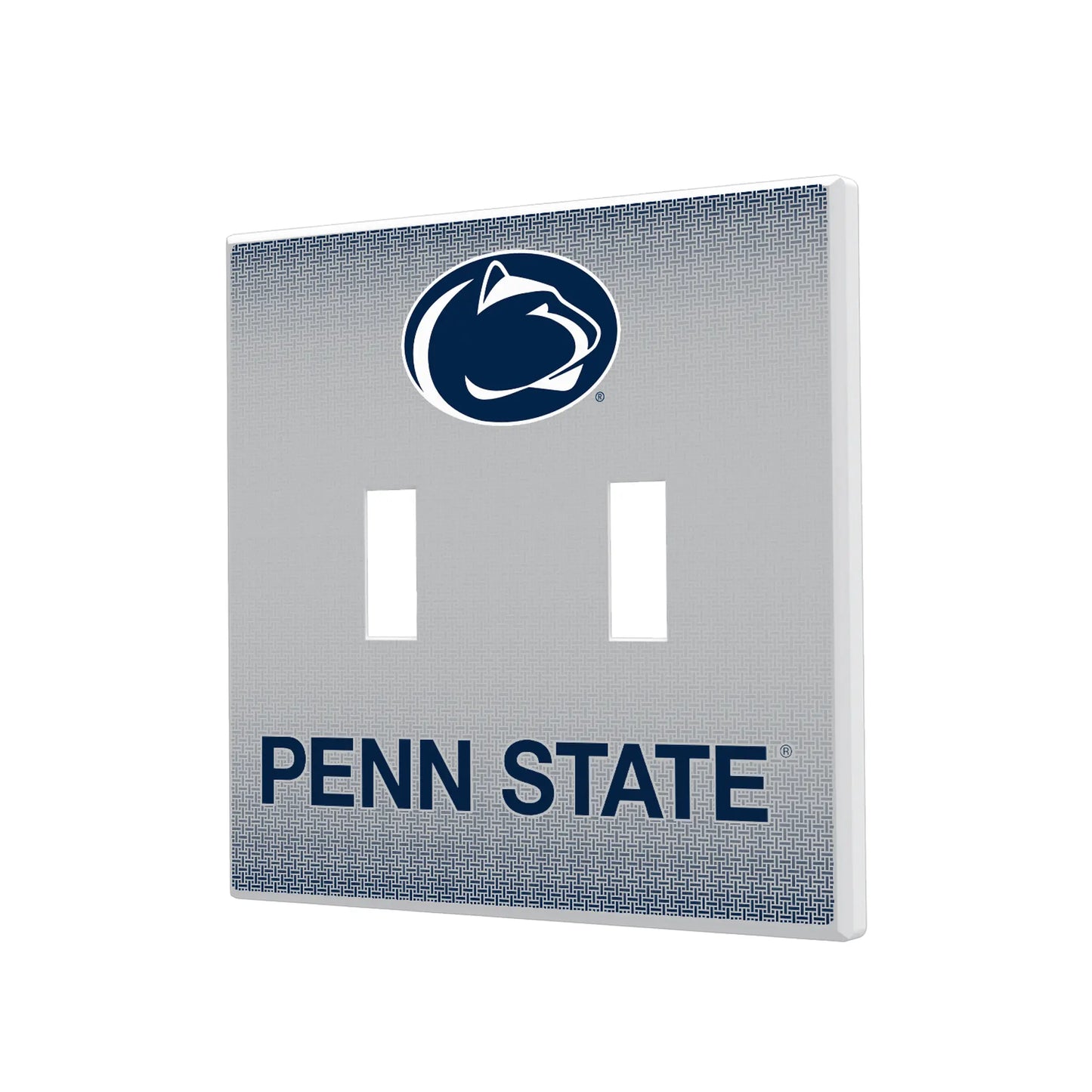 Pennsylvania State University Nittany Lions Linen Hidden-Screw Light Switch Plate