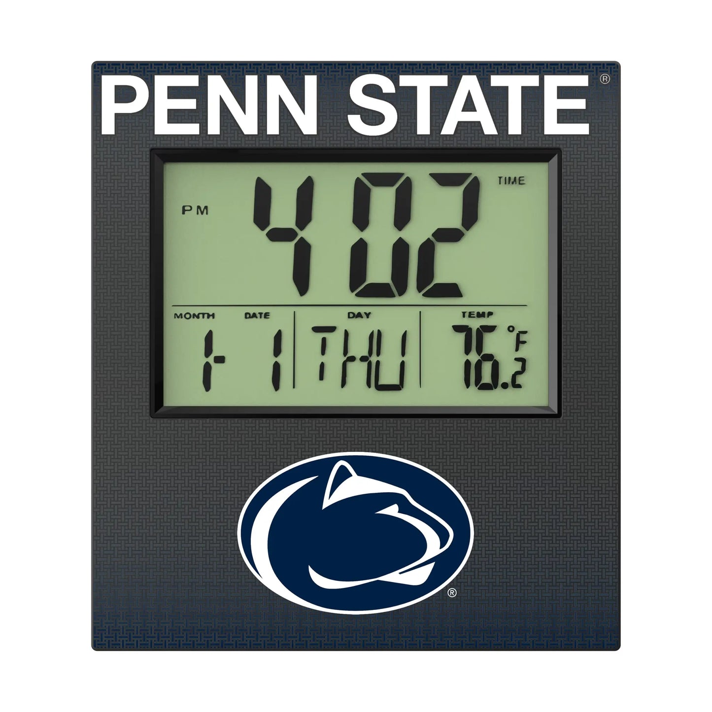 Pennsylvania State University Nittany Lions Linen Wall Clock