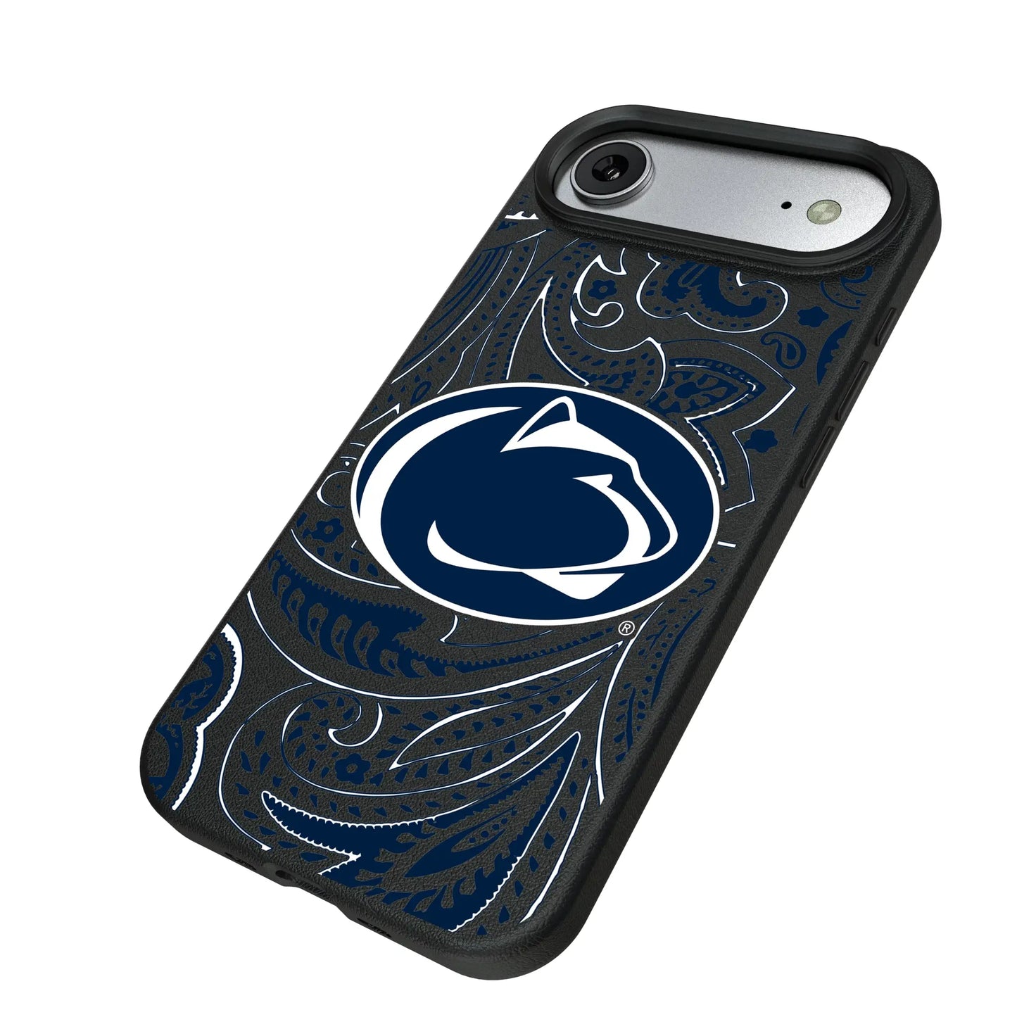 Pennsylvania State University Nittany Lions Paisley MagSafe Compatible Phone Case for Apple iPhone