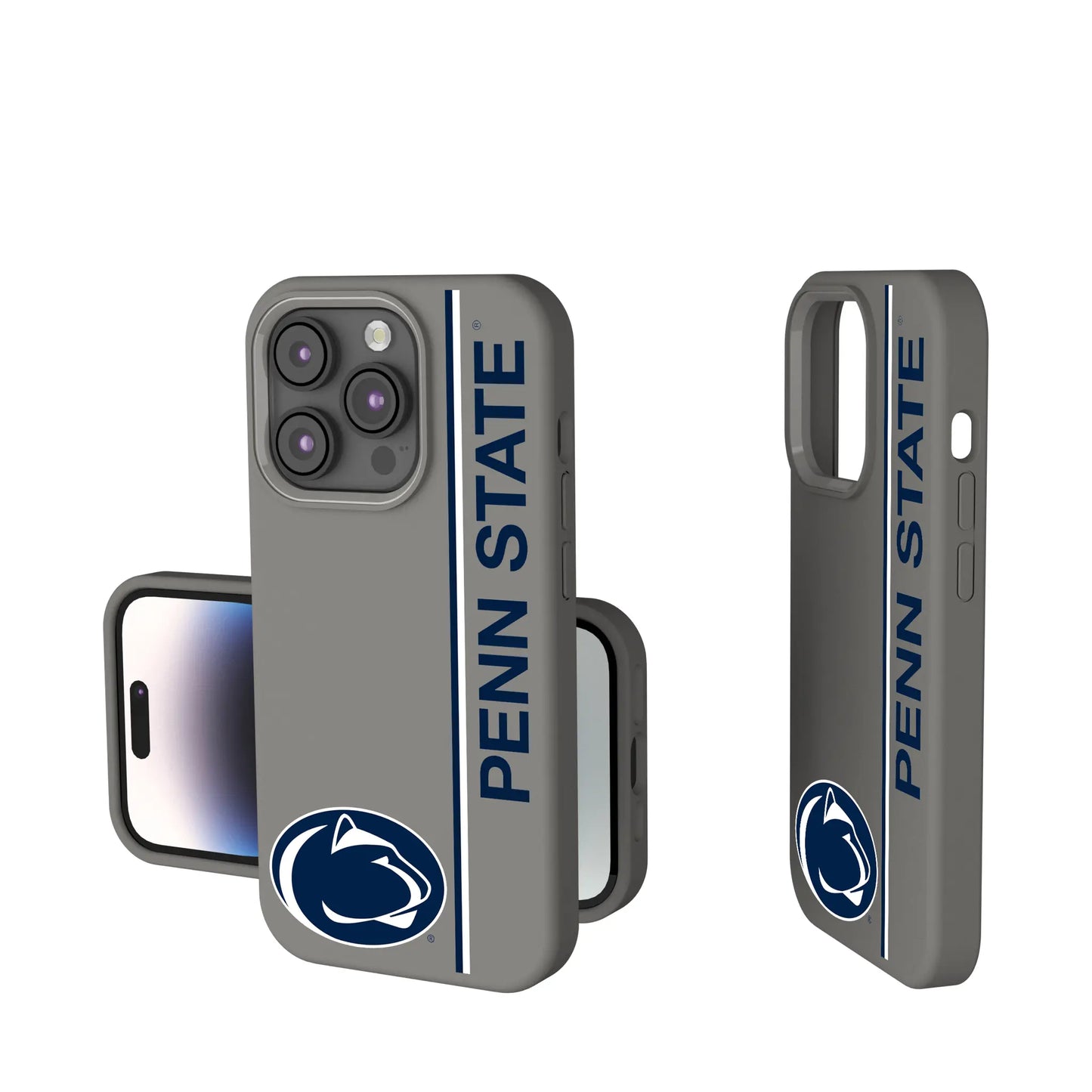 Pennsylvania State University Nittany Lions Sidebar Soft Touch Phone Case for Apple iPhone
