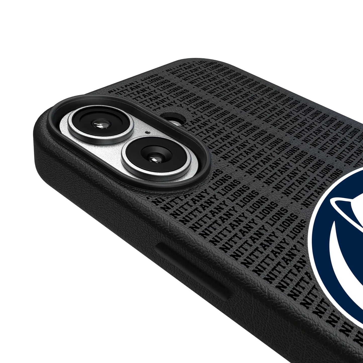 Pennsylvania State University Nittany Lions Text Backdrop MagSafe Compatible Phone Case for Apple iPhone