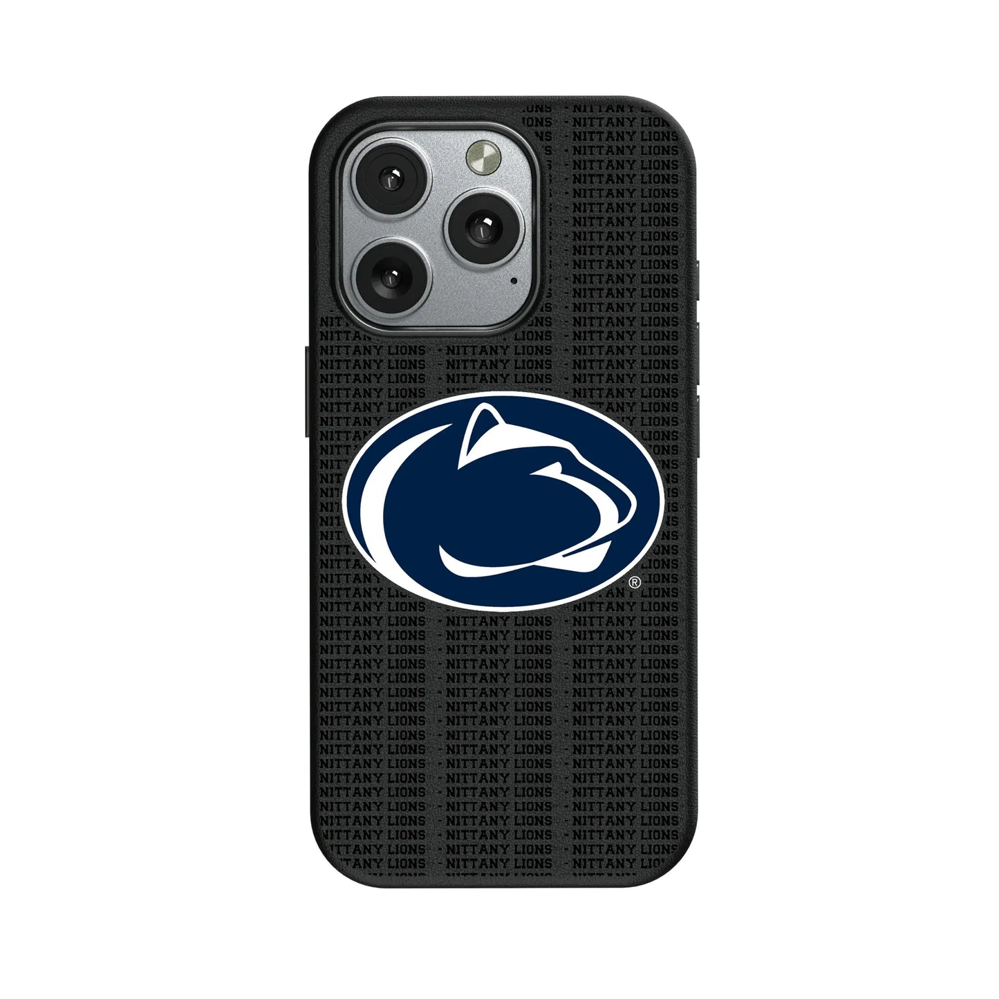 Pennsylvania State University Nittany Lions Text Backdrop MagSafe Compatible Phone Case for Apple iPhone
