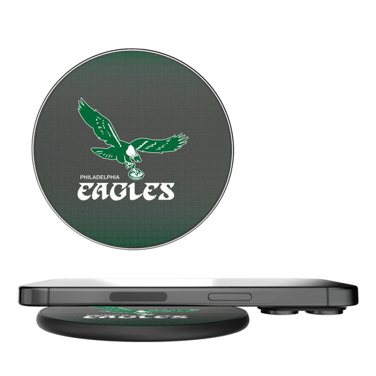 Philadelphia Eagles 1973-1995 Historic Collection Linen 15-Watt Wireless Charger