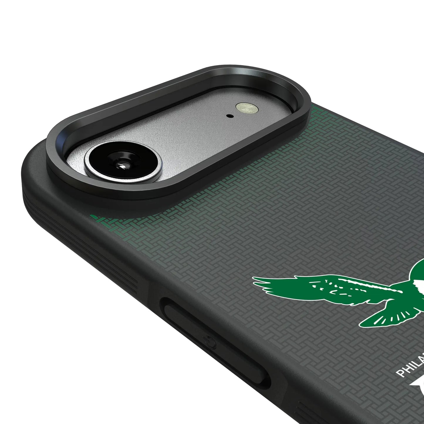Philadelphia Eagles 1973-1995 Historic Collection Linen Bump Phone Case for Apple iPhone