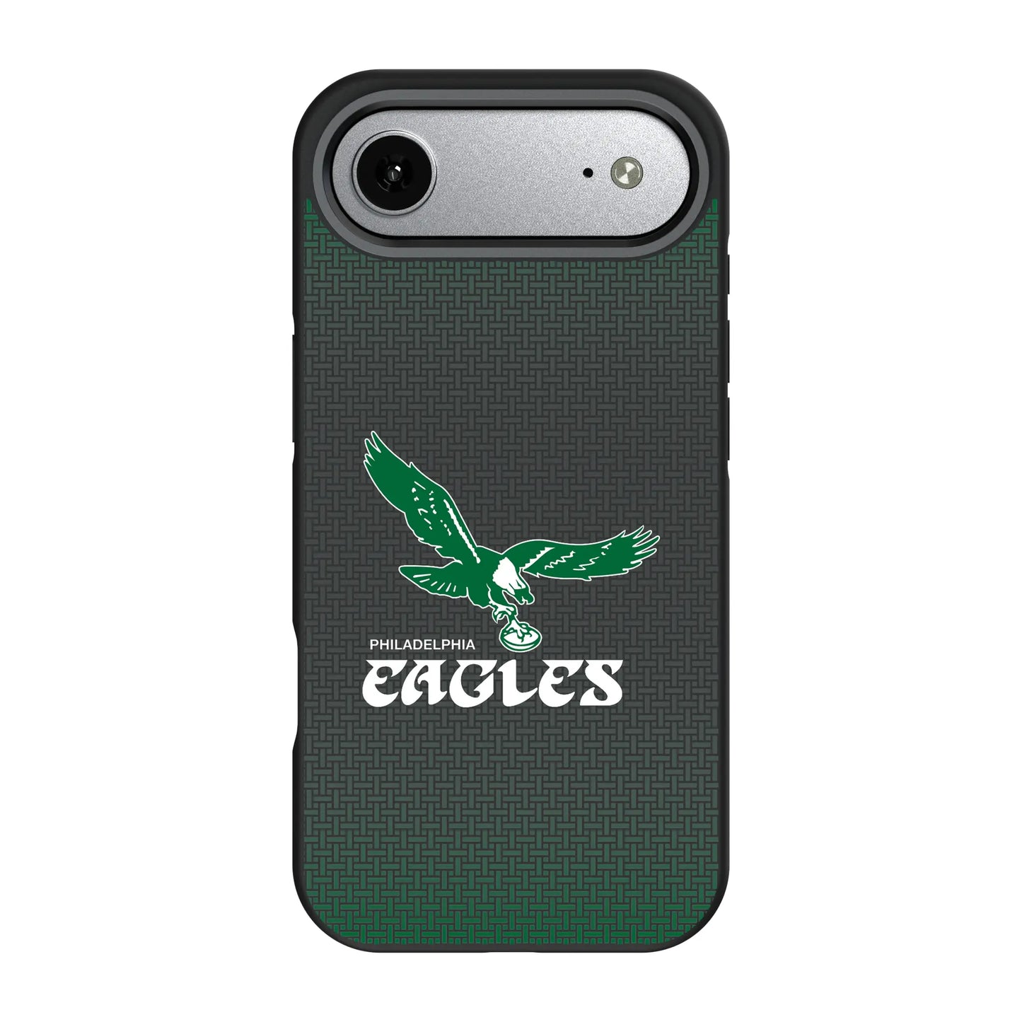 Philadelphia Eagles 1973-1995 Historic Collection Linen Bump Phone Case for Apple iPhone