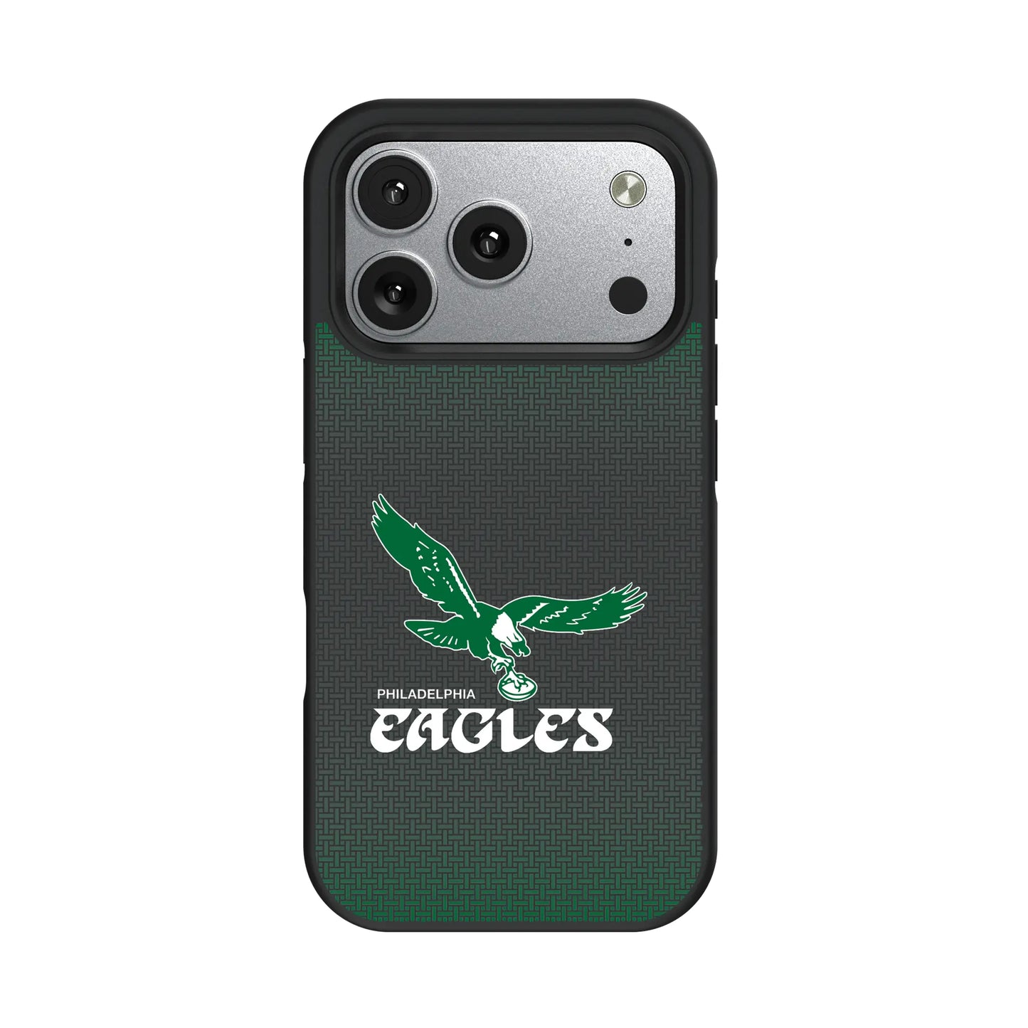 Philadelphia Eagles 1973-1995 Historic Collection Linen Bump Phone Case for Apple iPhone