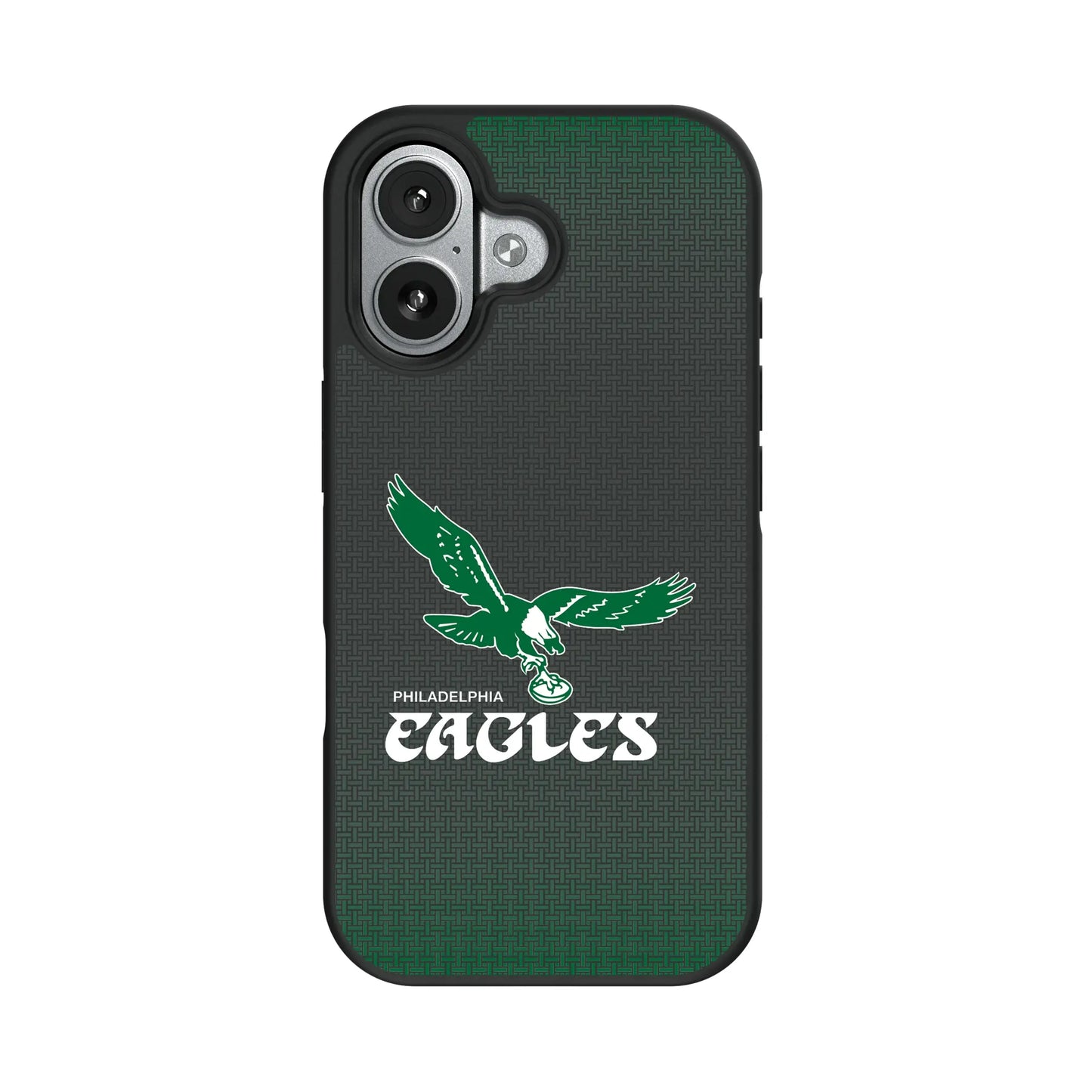 Philadelphia Eagles 1973-1995 Historic Collection Linen Bump Phone Case for Apple iPhone