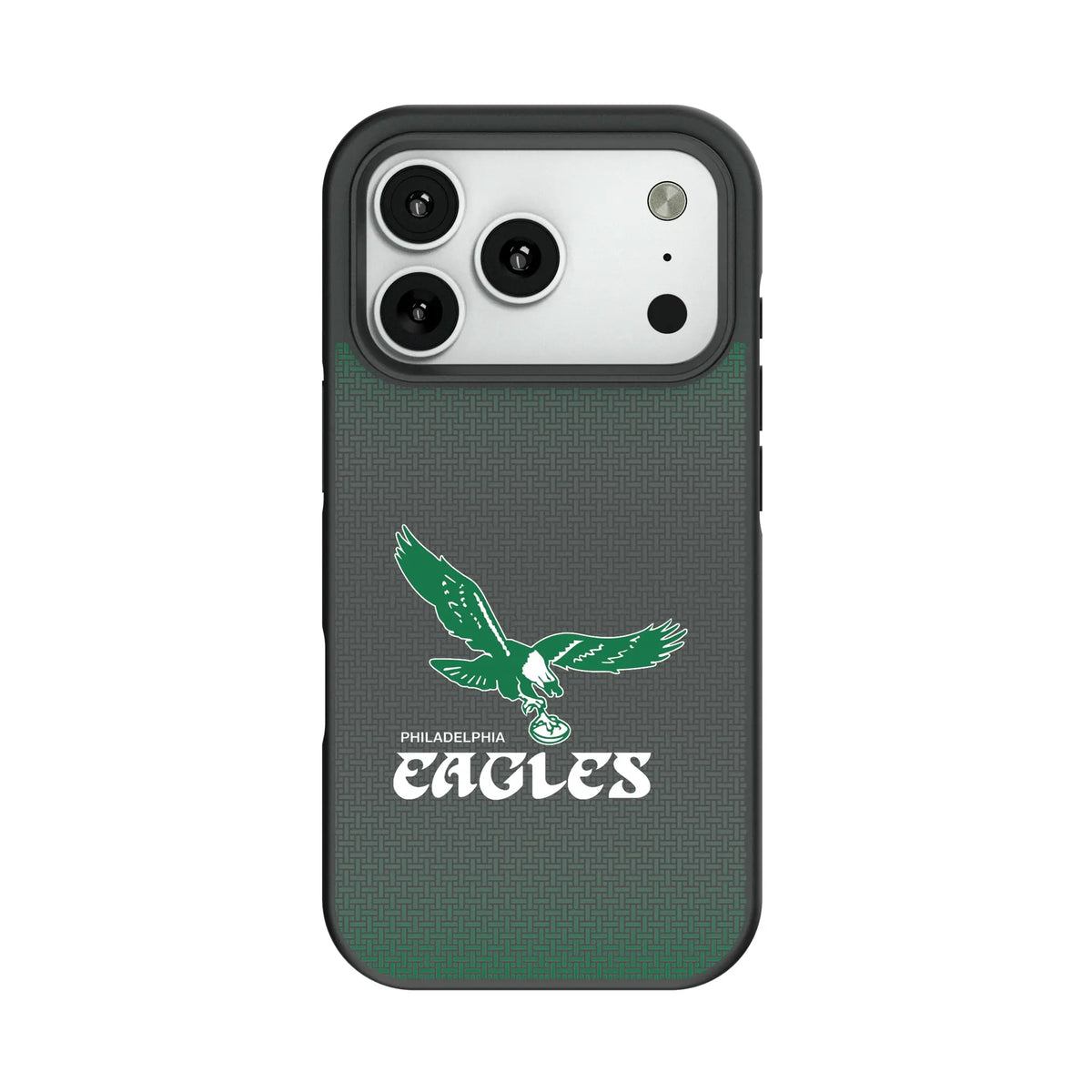 Philadelphia Eagles 1973-1995 Historic Collection Linen Bump Phone Case for Apple iPhone