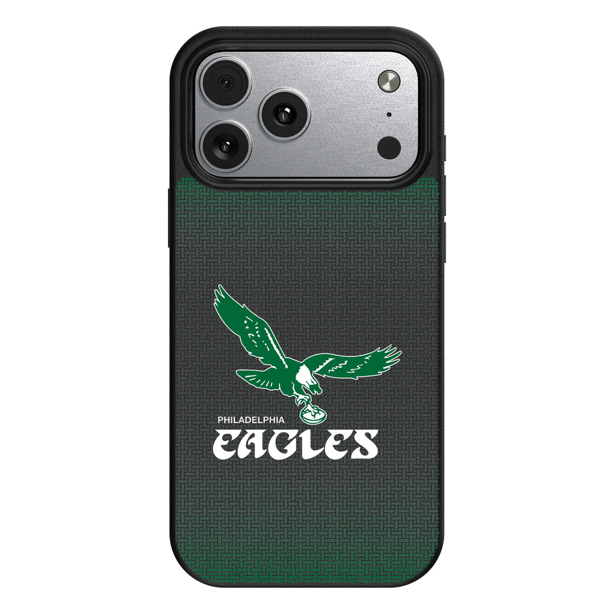 Philadelphia Eagles 1973-1995 Historic Collection Linen MagSafe Compatible Phone Case for Apple iPhone