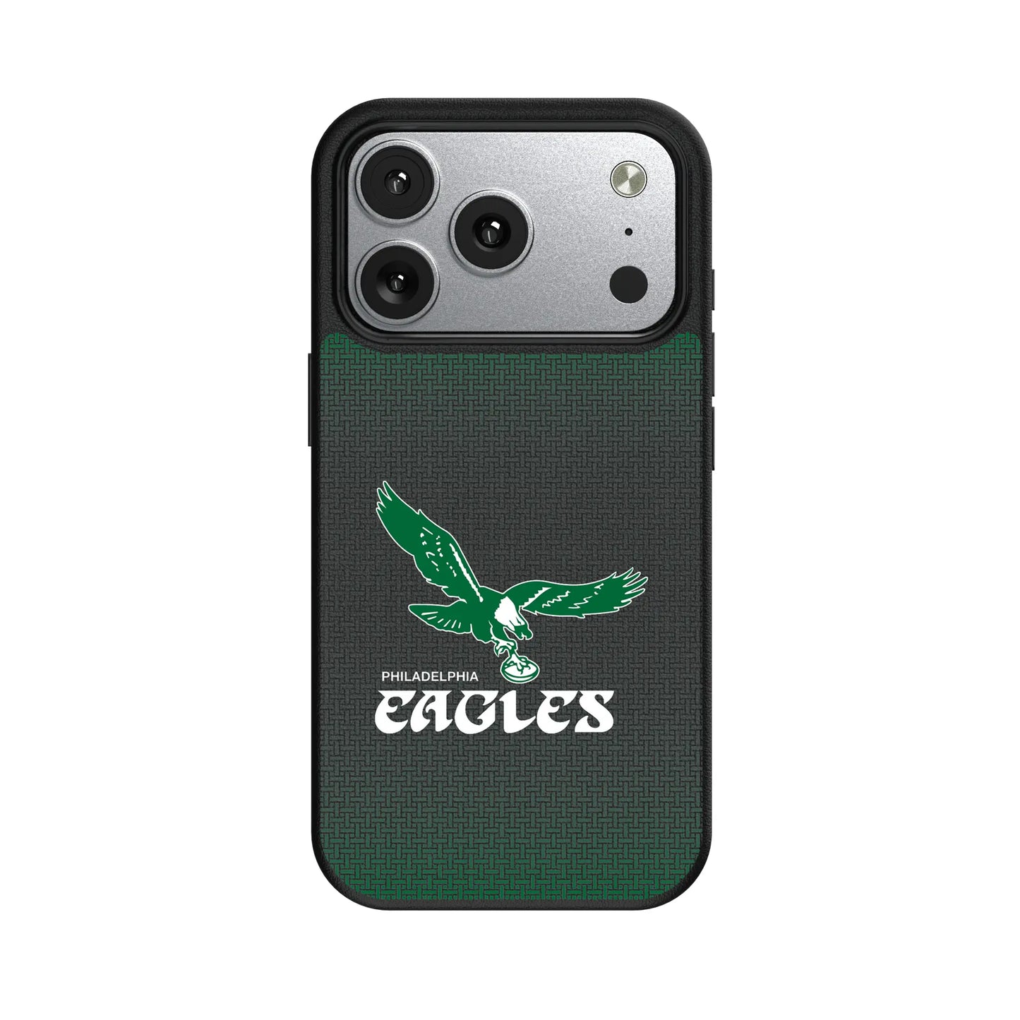 Philadelphia Eagles 1973-1995 Historic Collection Linen MagSafe Compatible Phone Case for Apple iPhone
