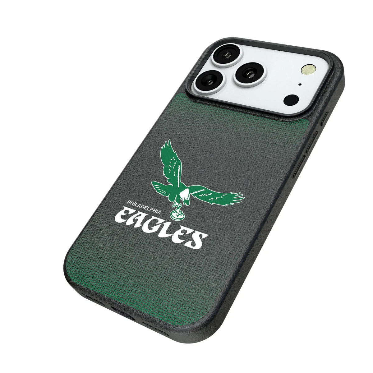 Philadelphia Eagles 1973-1995 Historic Collection Linen MagSafe Compatible Phone Case for Apple iPhone