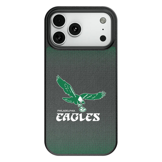 Philadelphia Eagles 1973-1995 Historic Collection Linen MagSafe Compatible Phone Case for Apple iPhone
