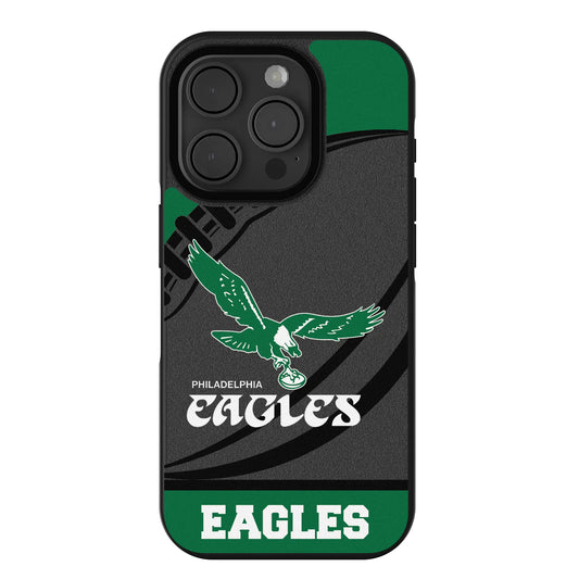 Philadelphia Eagles 1973-1995 Historic Collection Passtime Bump Phone Case for Apple iPhone