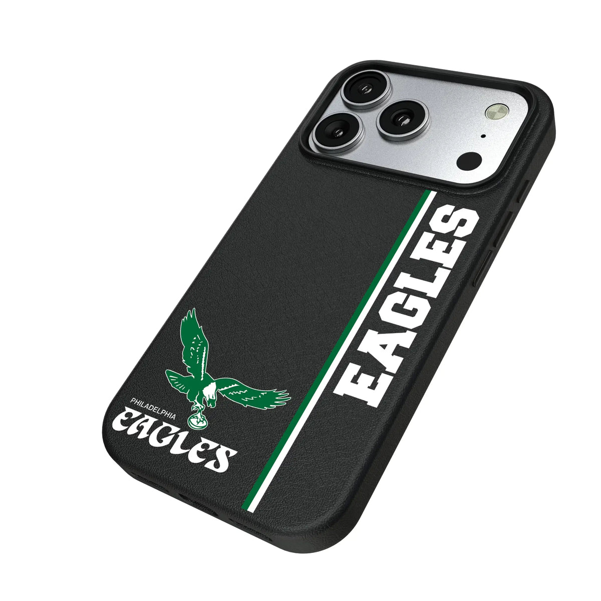 Philadelphia Eagles 1973-1995 Historic Collection Sidebar MagSafe Compatible Phone Case for Apple iPhone
