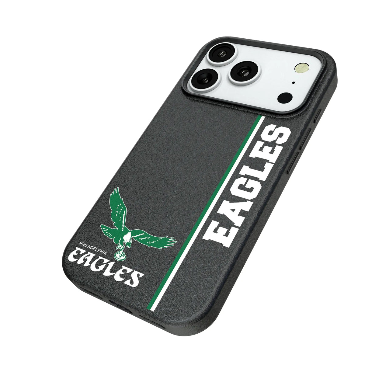 Philadelphia Eagles 1973-1995 Historic Collection Sidebar MagSafe Compatible Phone Case for Apple iPhone