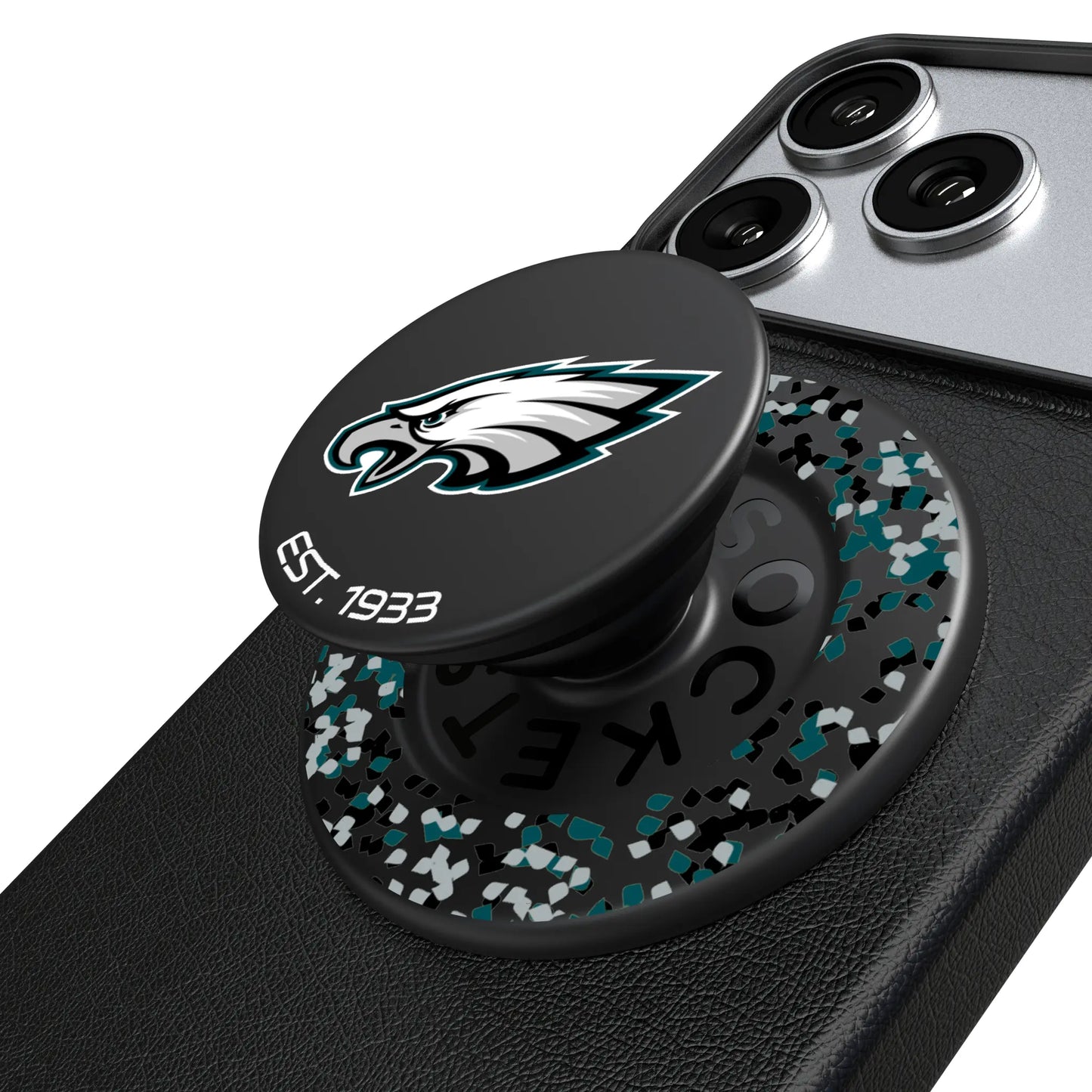 Philadelphia Eagles Confetti PopSockets Magnetic Phone Grip and Stand