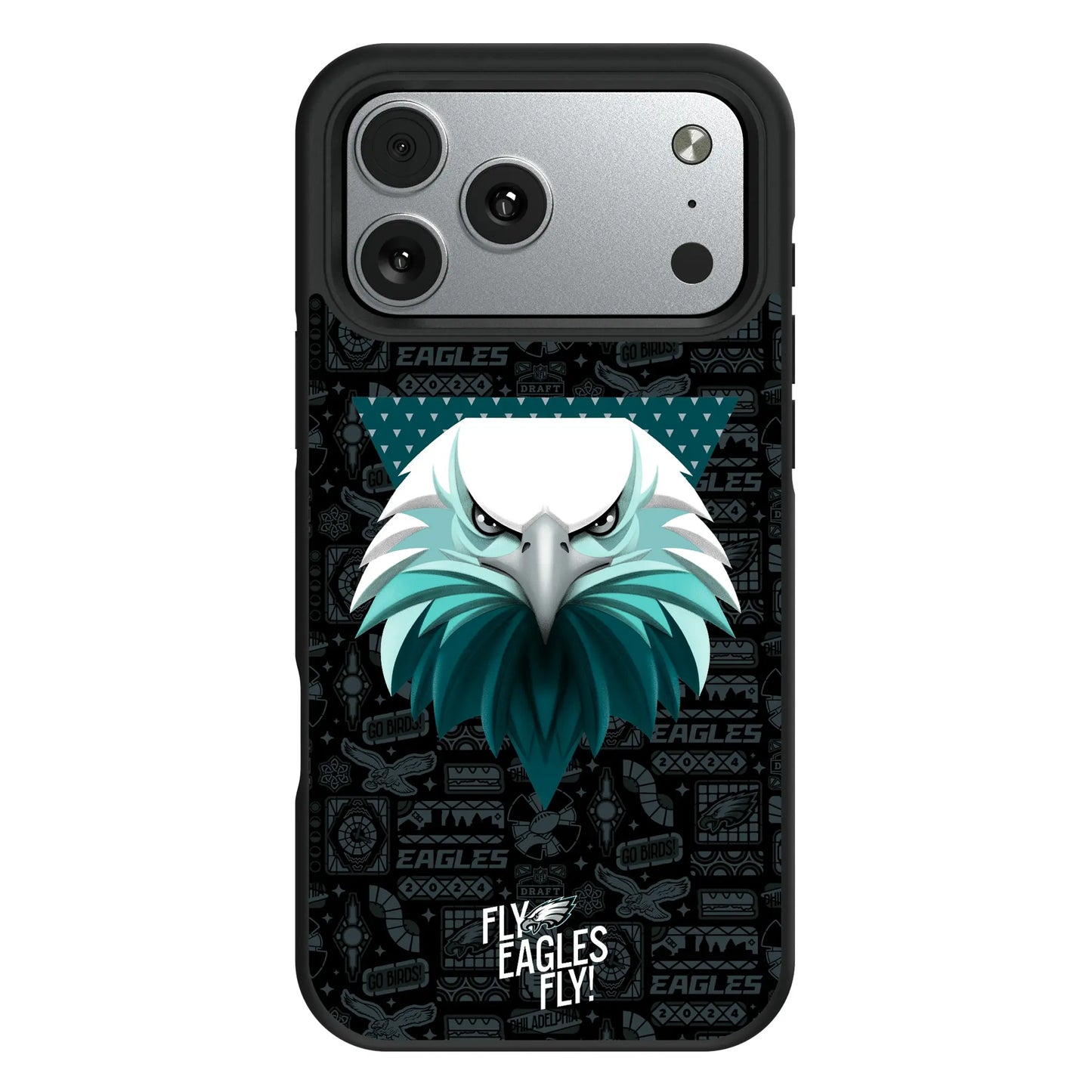 Philadelphia Eagles Deco Bump Phone Case for Apple iPhone