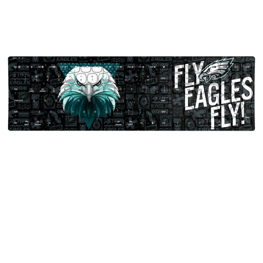 Philadelphia Eagles Deco Curved Wireless Keyboard