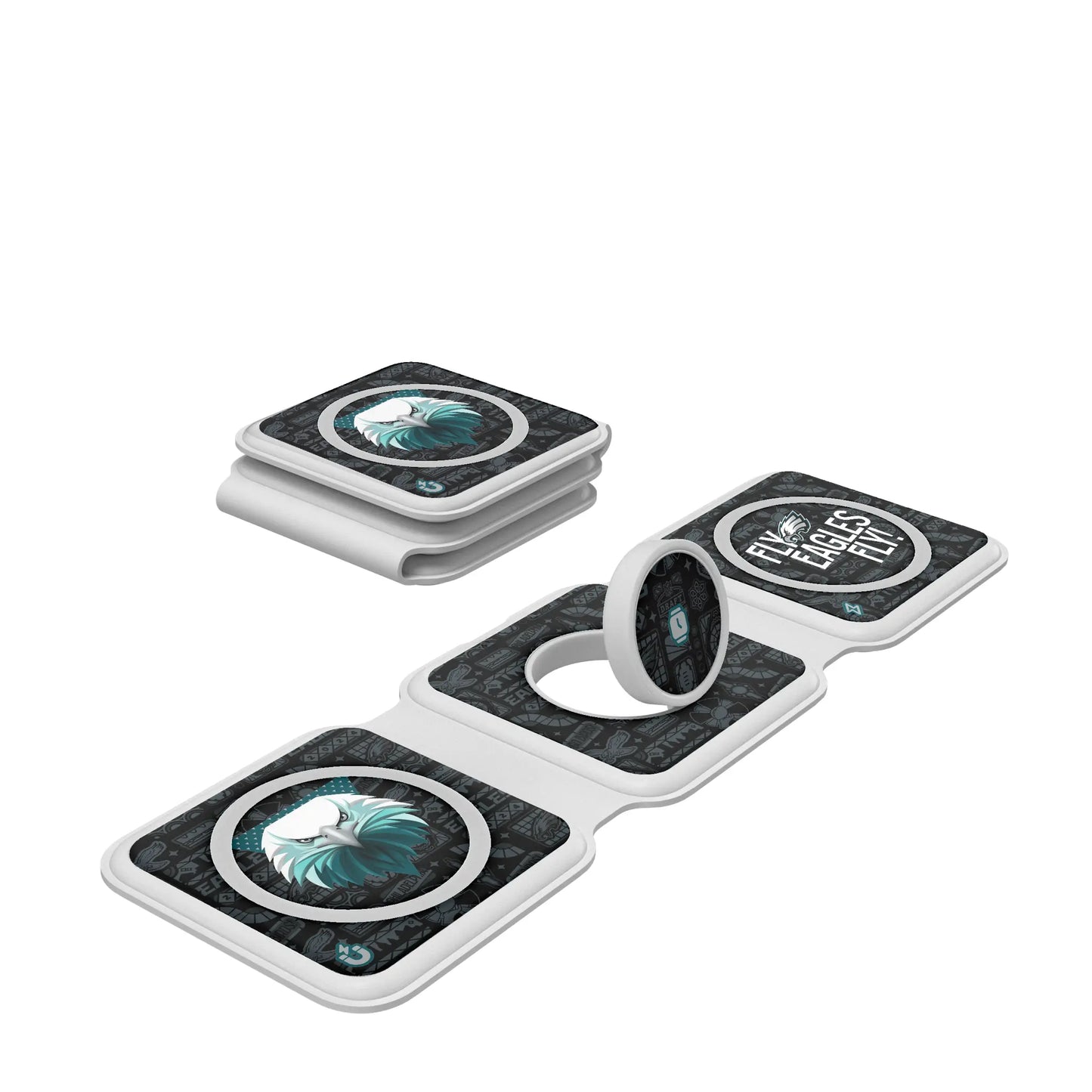 Philadelphia Eagles Deco Foldable 3 in 1 Charger