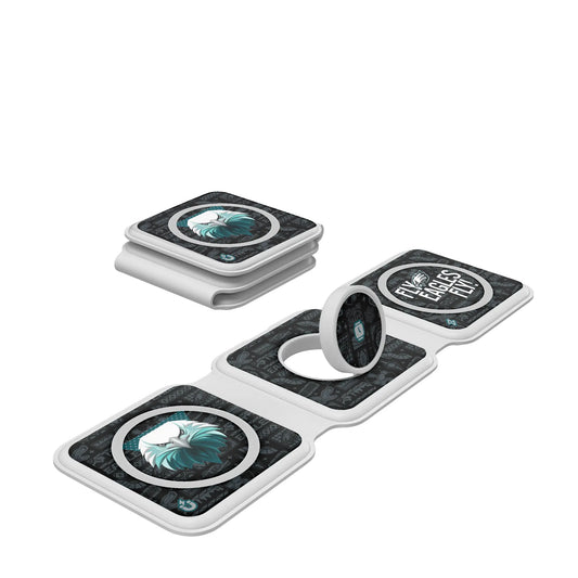 Philadelphia Eagles Deco Foldable 3 in 1 Charger