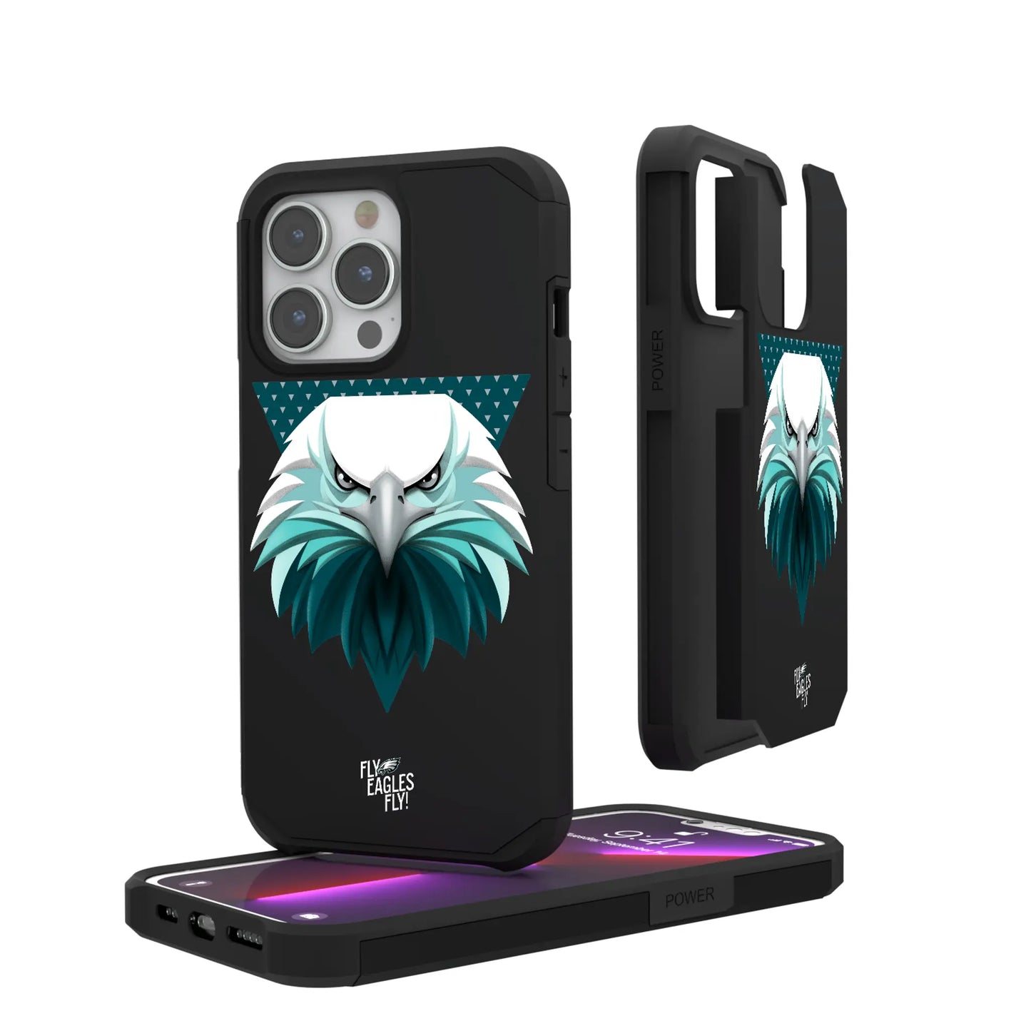 Philadelphia Eagles Deco Rugged Phone Case for Apple iPhone