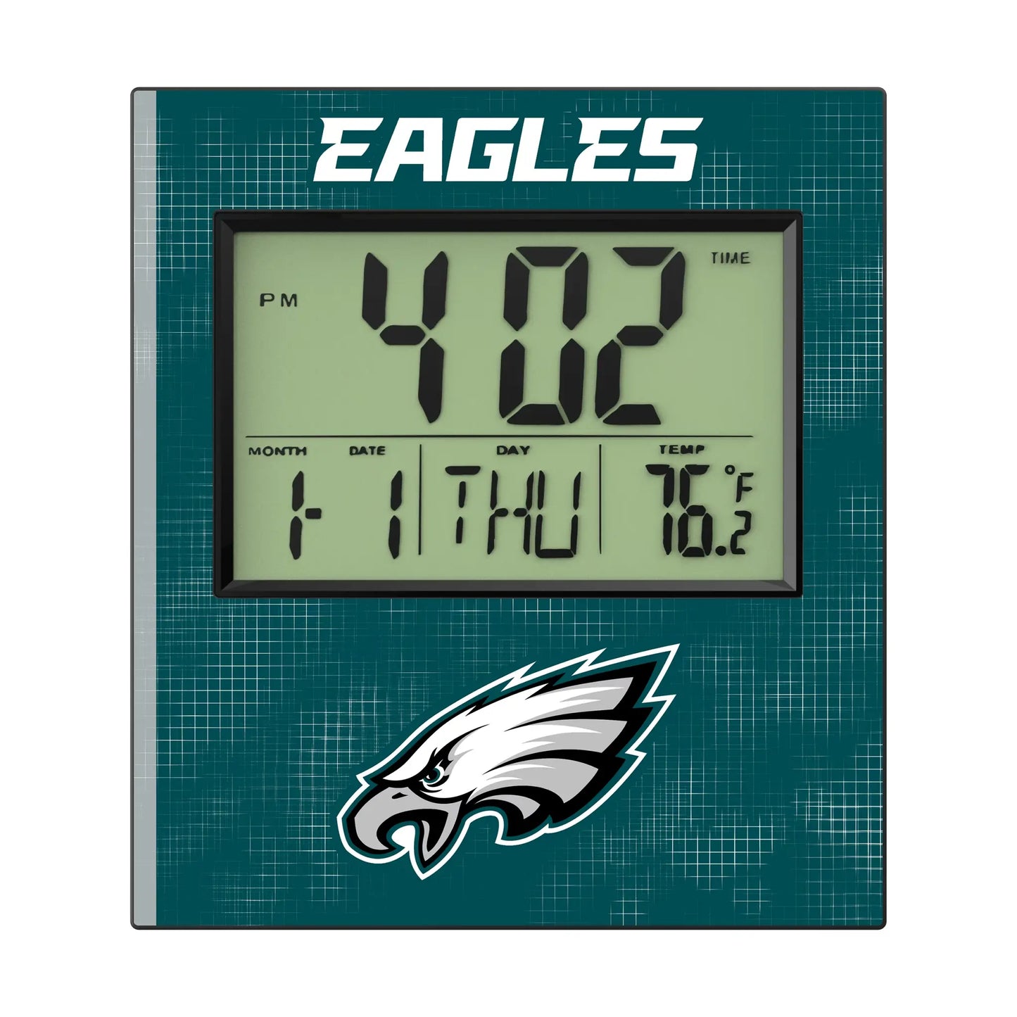Philadelphia Eagles Hatch Wall Clock