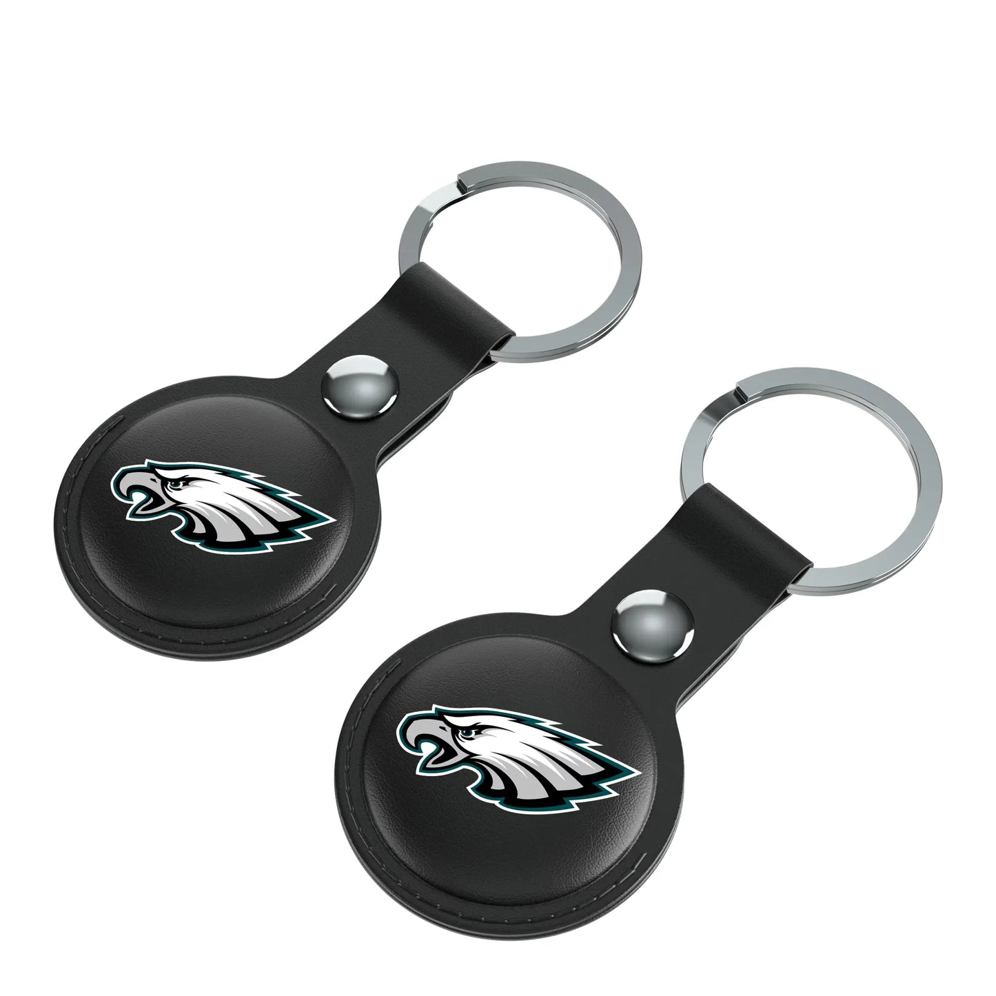 Philadelphia Eagles Insignia Black Airtag Holder 2-Pack