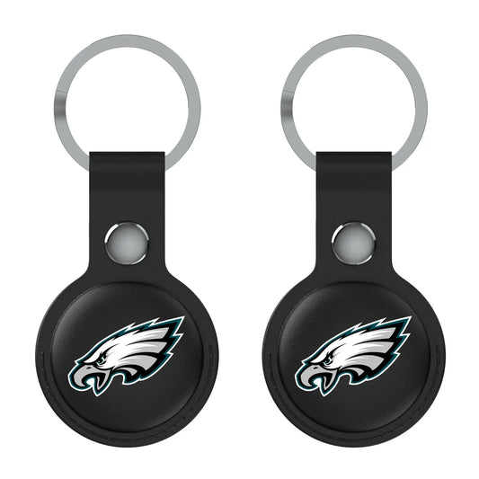 Philadelphia Eagles Insignia Black Airtag Holder 2-Pack