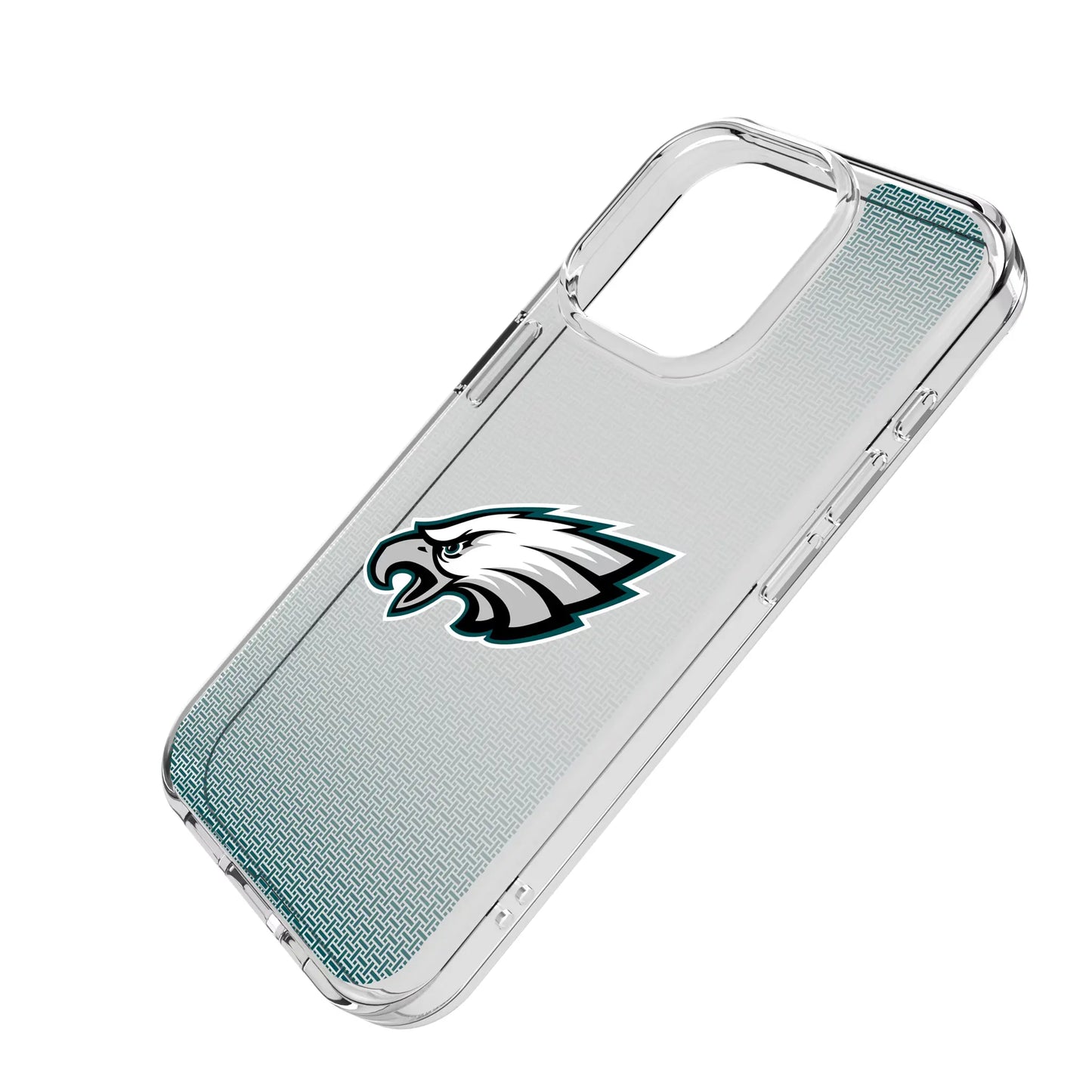 Philadelphia Eagles Linen Clear Phone Case for Apple iPhone