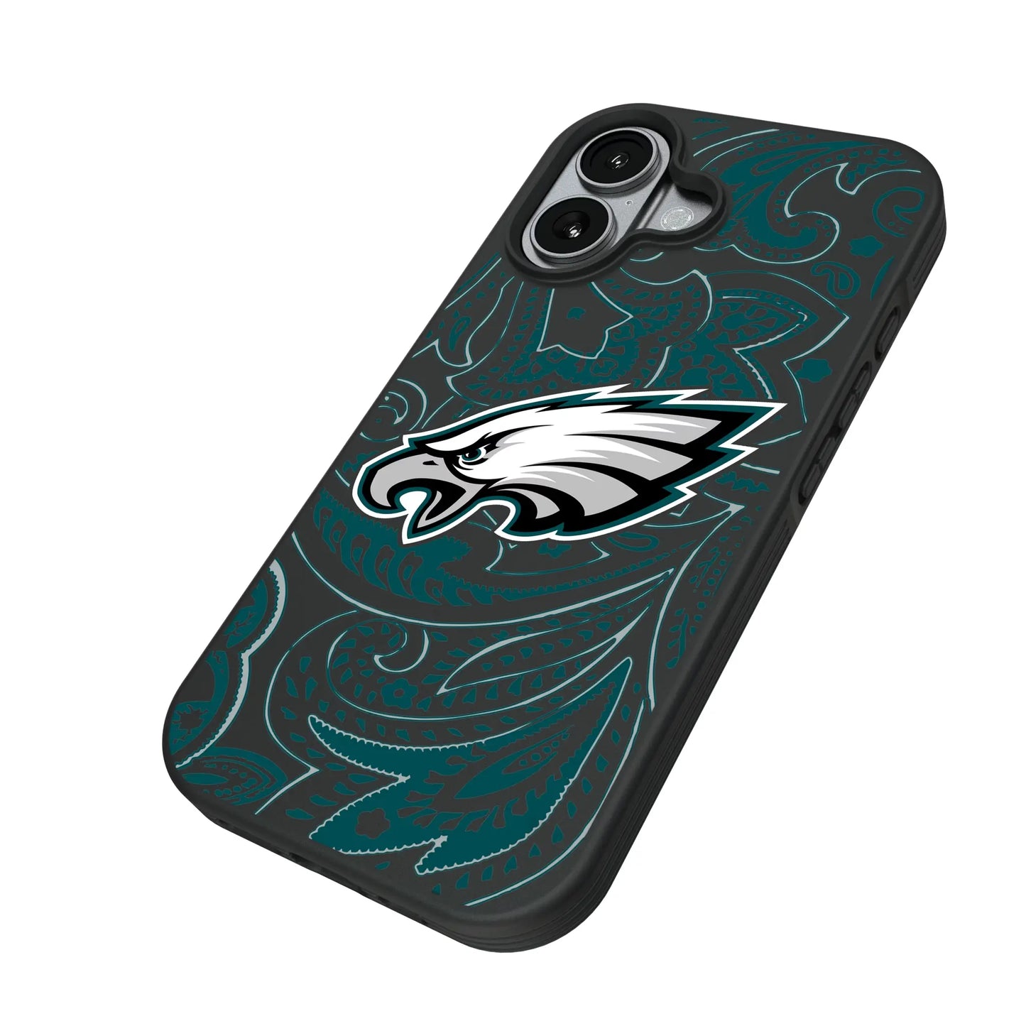 Philadelphia Eagles Paisley Bump Phone Case for Apple iPhone